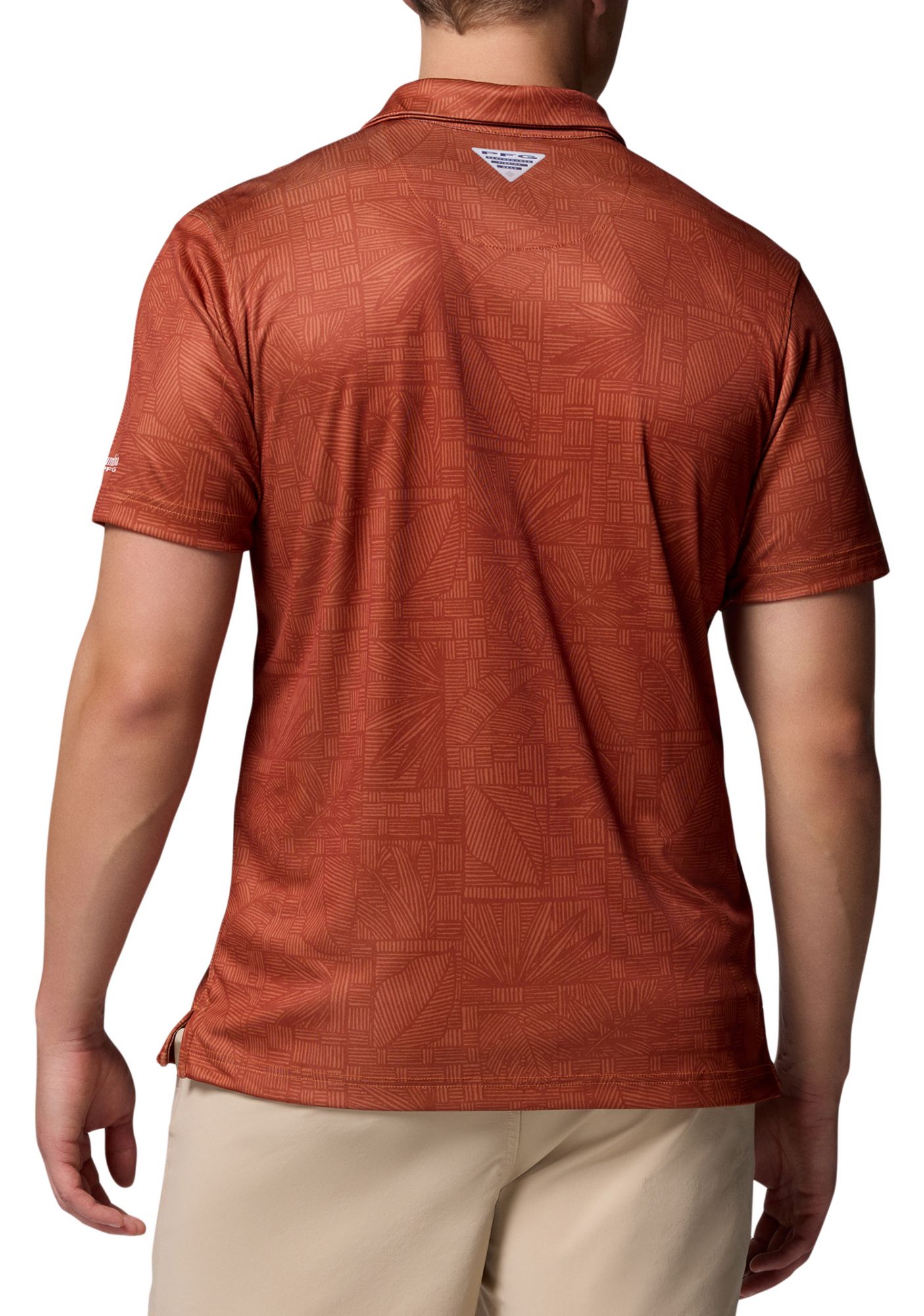 Columbia Men's Texas Longhorns Cedar Super Terminal Tackle Polo product image