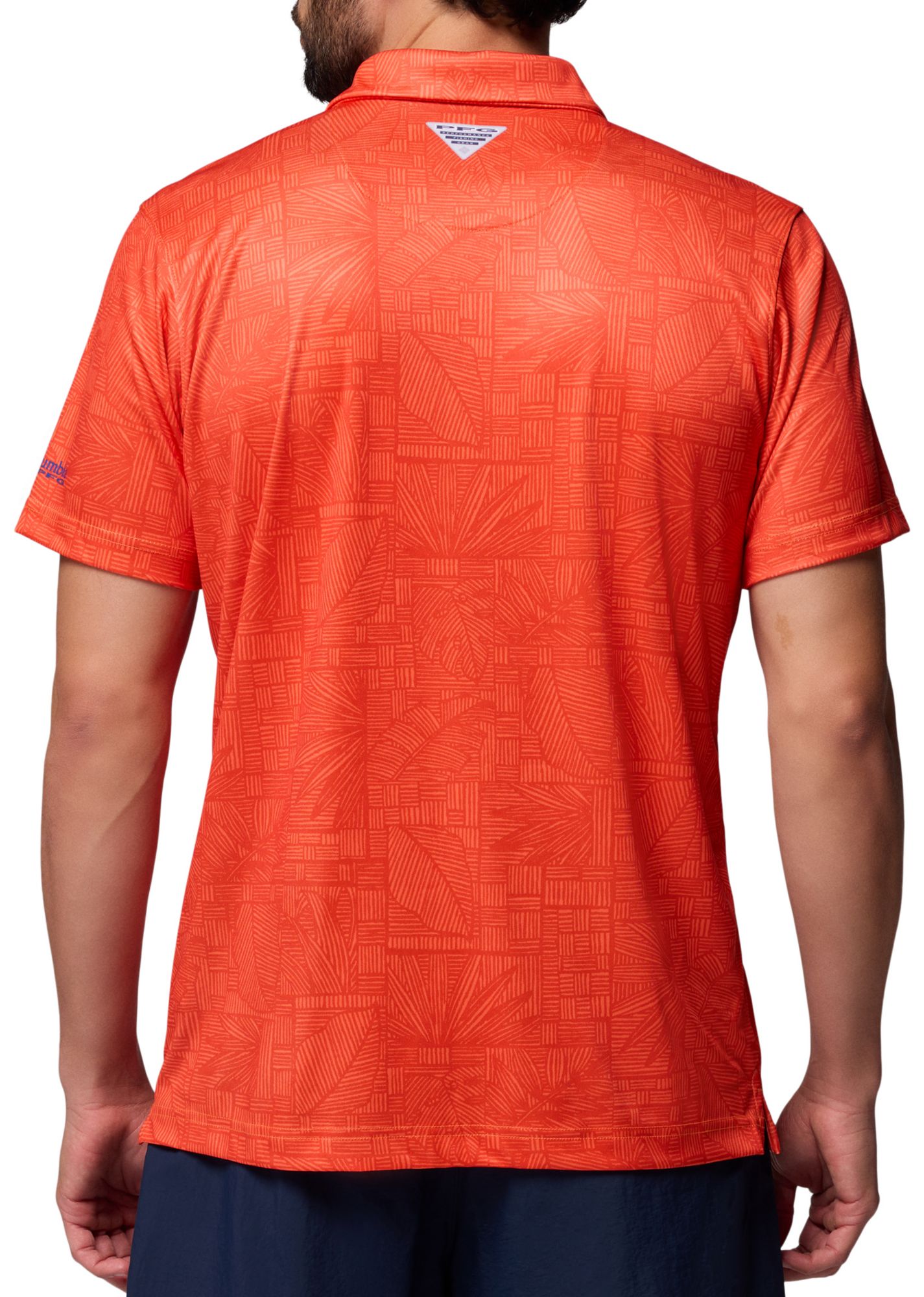 Columbia Men's Florida Gators Spark Orange Super Terminal Tackle Polo product image