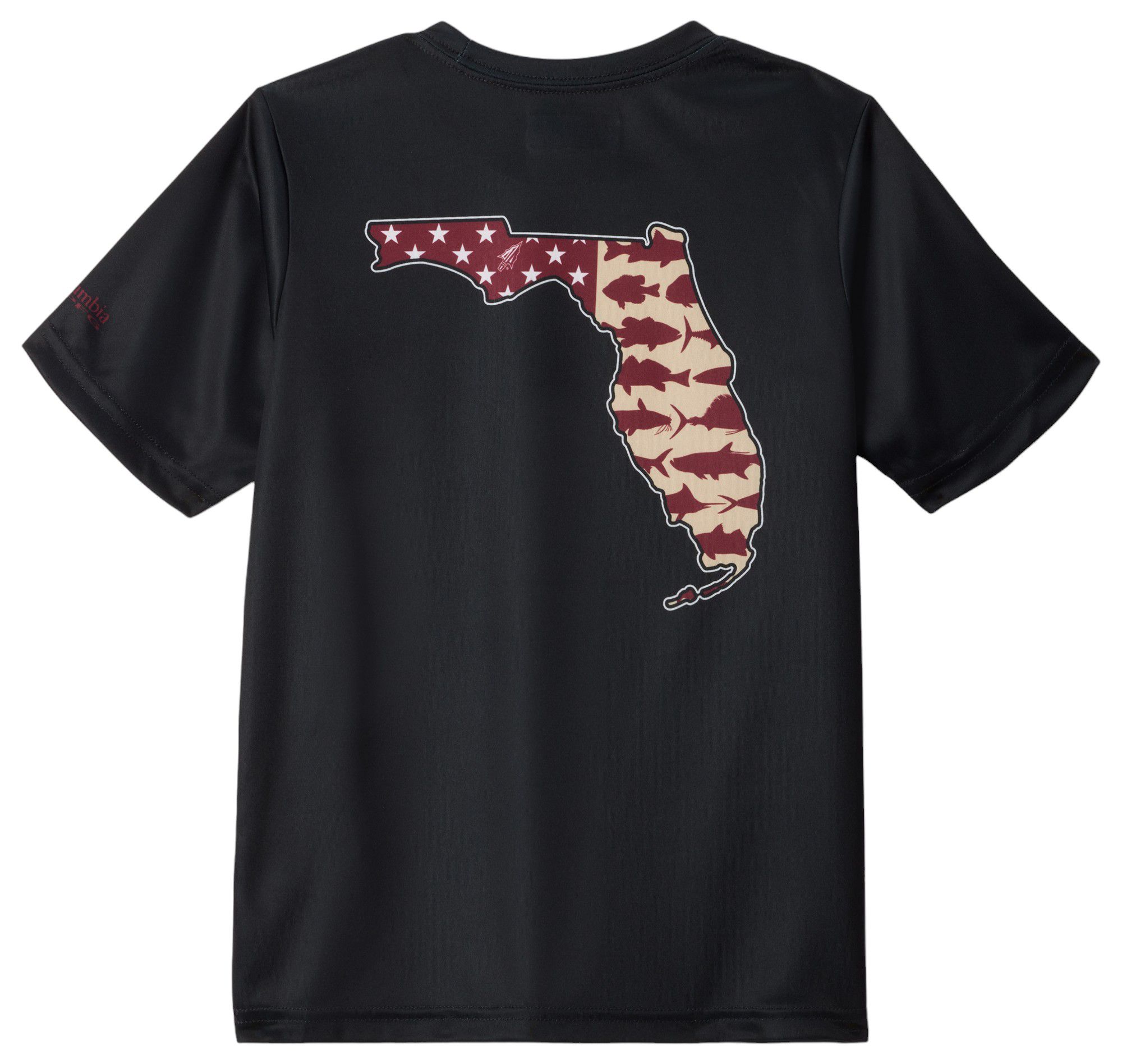 Columbia Youth Florida State Seminoles Black PFG State T-Shirt product image