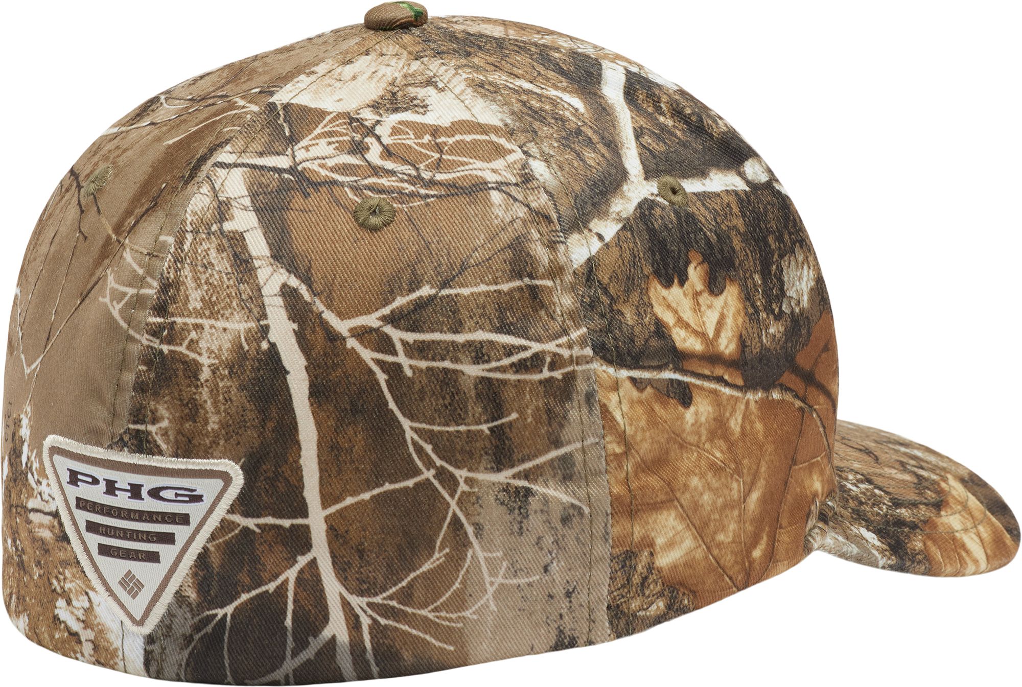 Columbia Men's Georgia Bulldogs Camo Real Tree Flex Fitted Hat