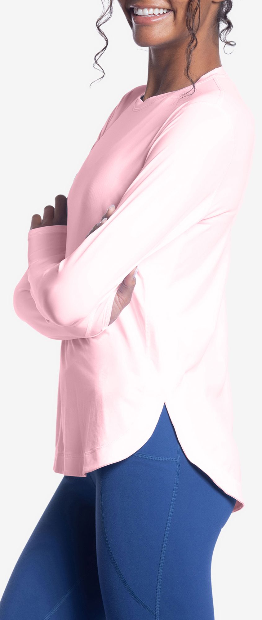 BloqUV Women's Relaxed Scallop Racquet Pullover product image