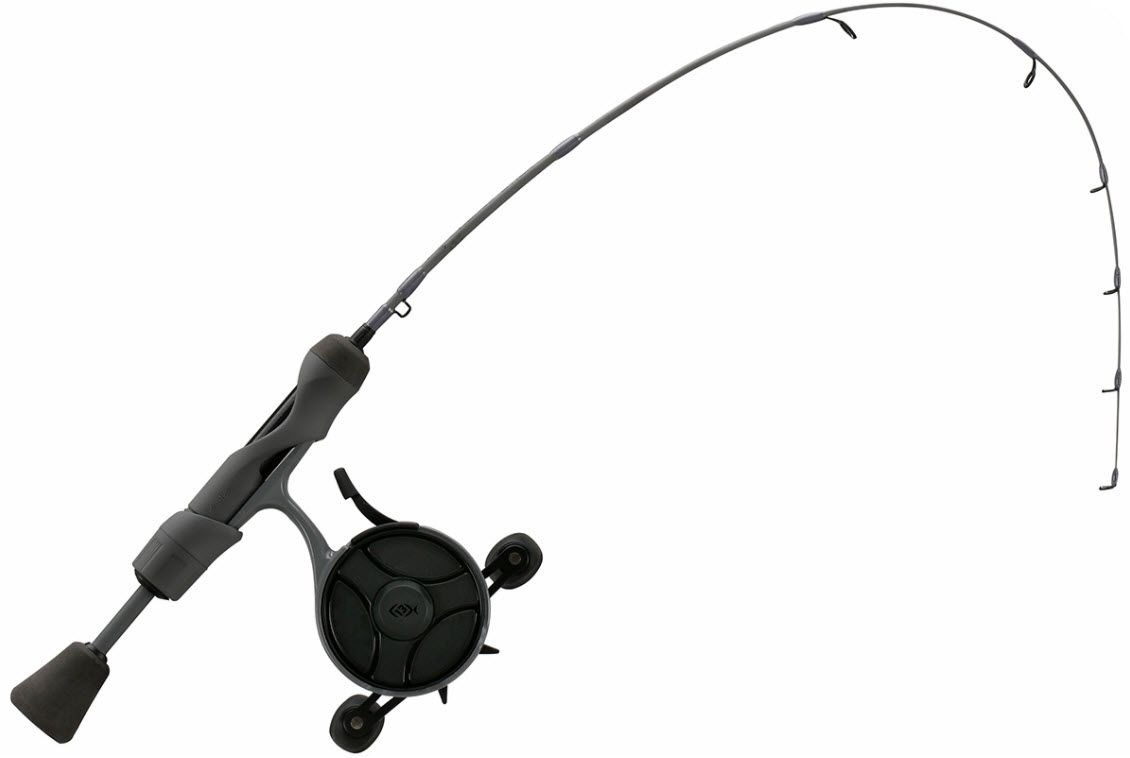 13 Fishing BlackBetty Ghost Stealth Ice Fishing Combo Sansujyuku sansujyuku.com