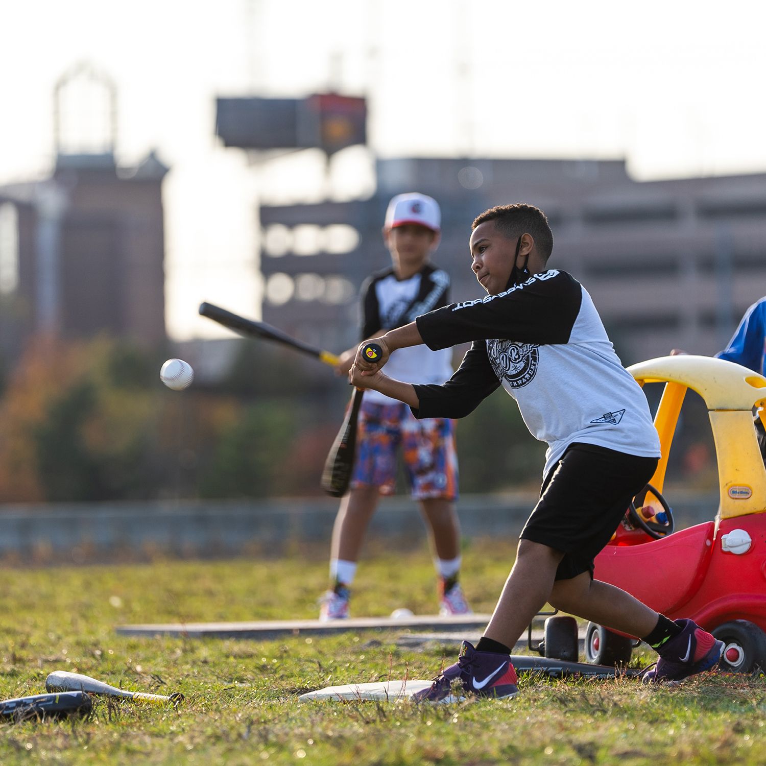 SweetSpot Baseball 28” Junior Bat and Spaseball Combo product image
