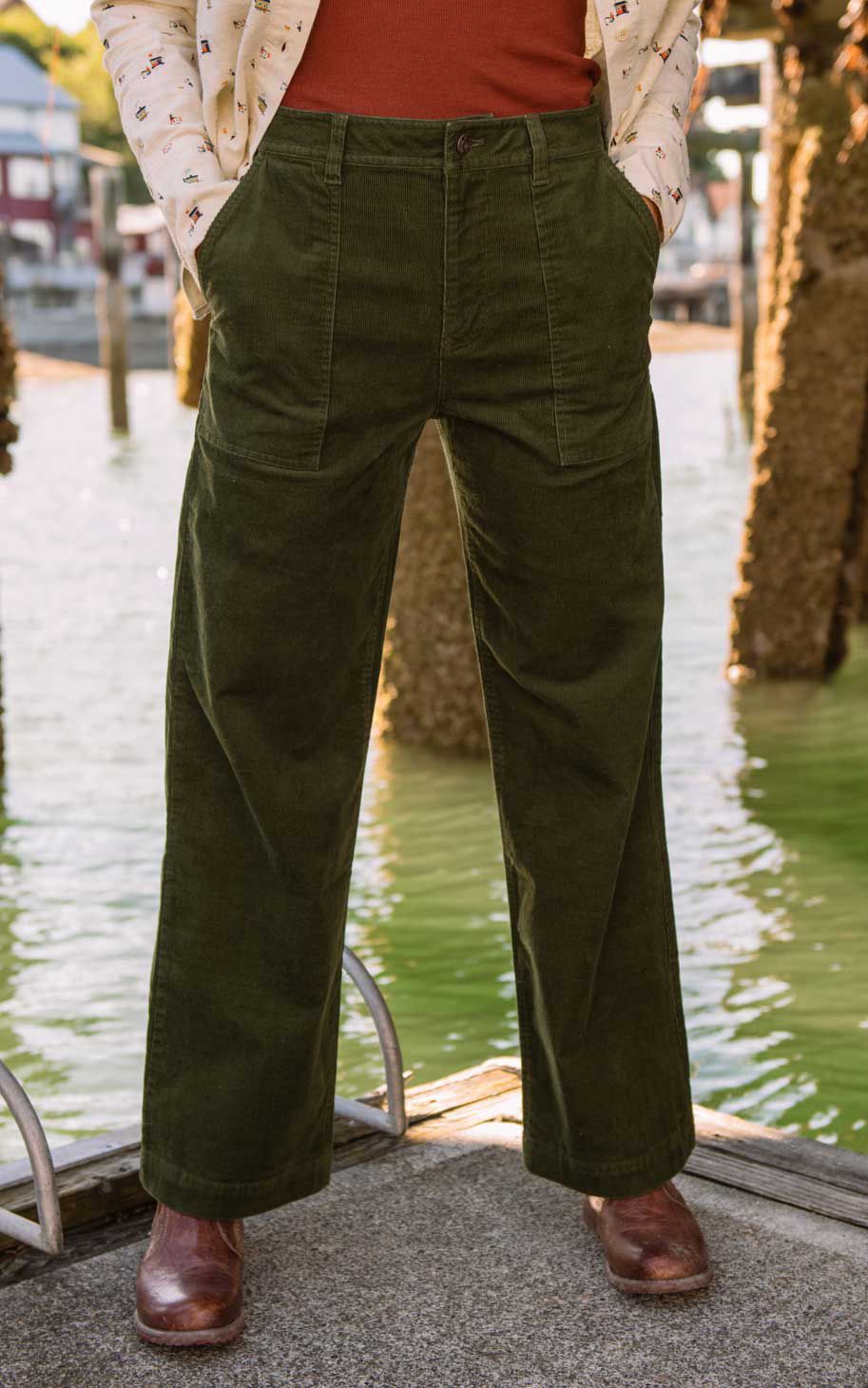 United By Blue Women's Corduroy Leg Pants product image