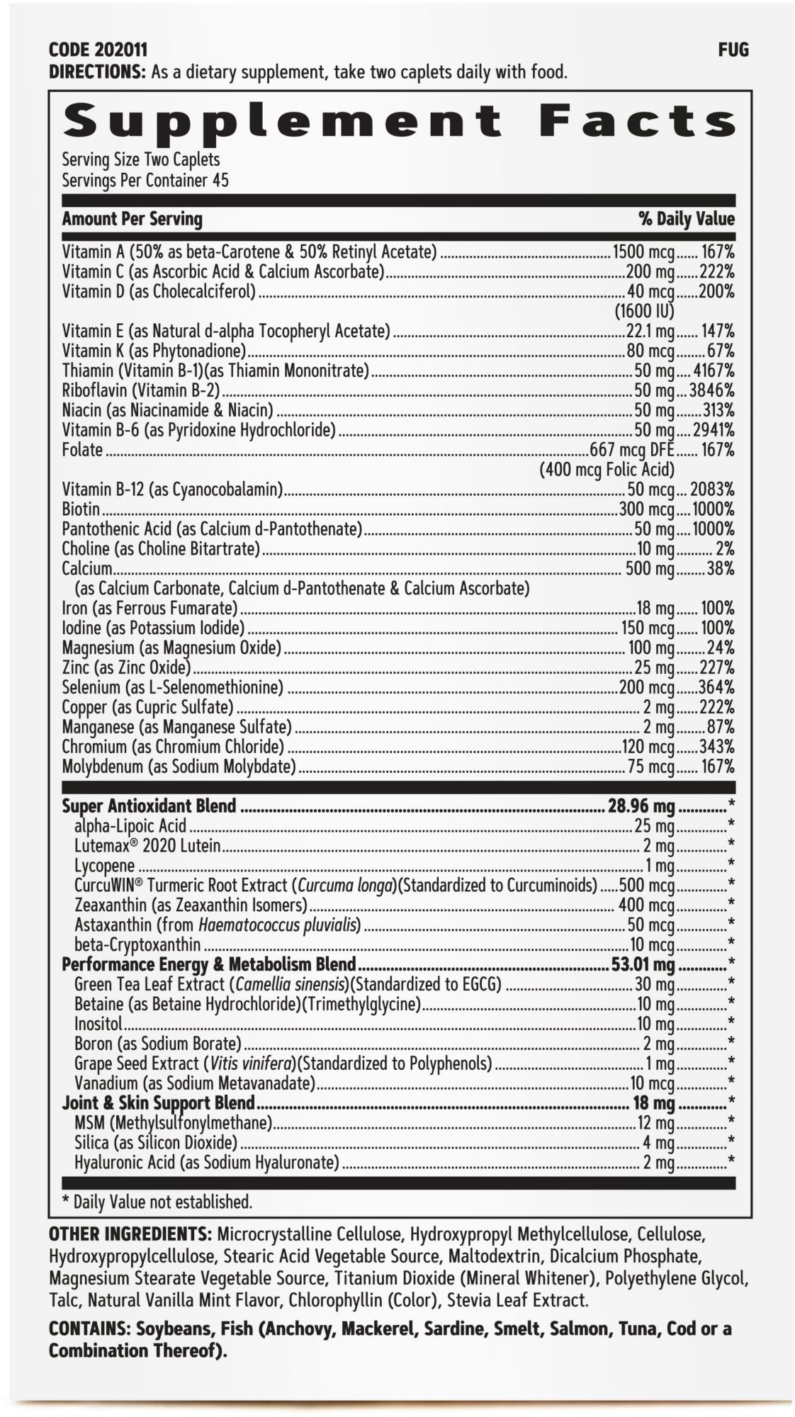 GNC Women's Active Multivitamin product image