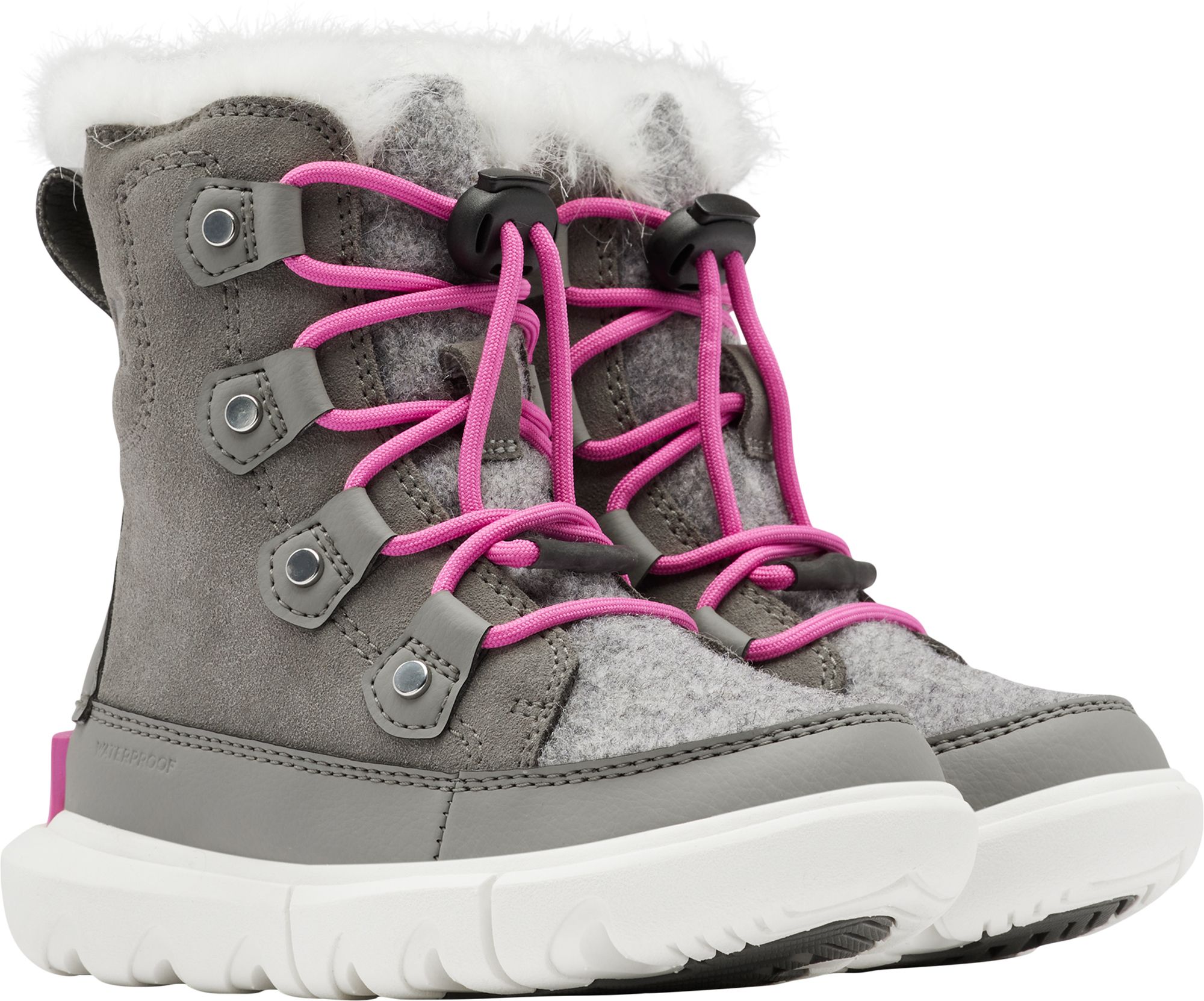 SOREL Kids' Explorer Lace 100g Waterproof Winter Boots product image