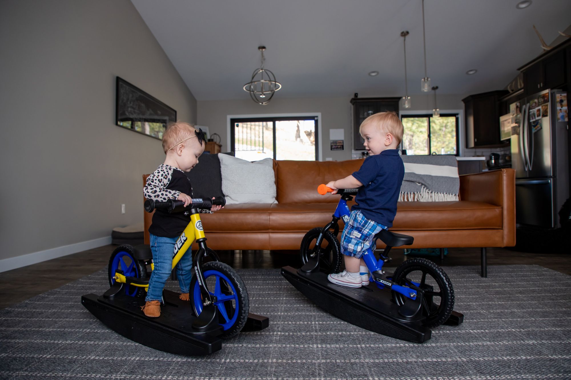 STRIDER Sport 2-in-1 12" Balance Bike and Rocking Base product image