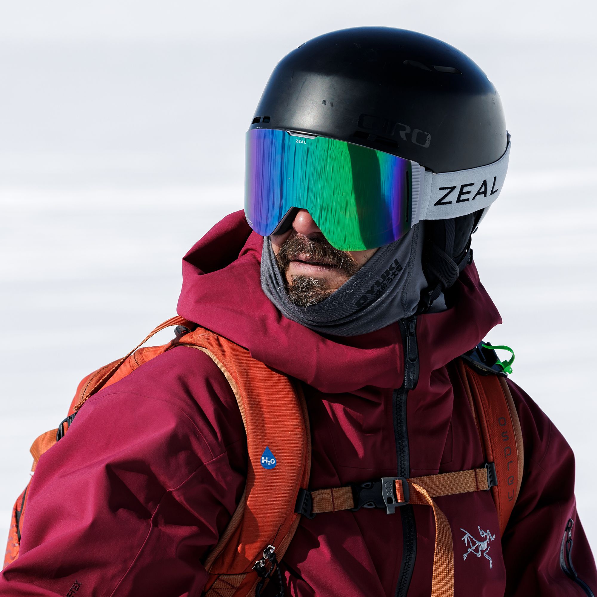 Zeal Unisex Optics Lookout Polarized Rail Lock System ODT Snow Goggles with Bonus Lens product image