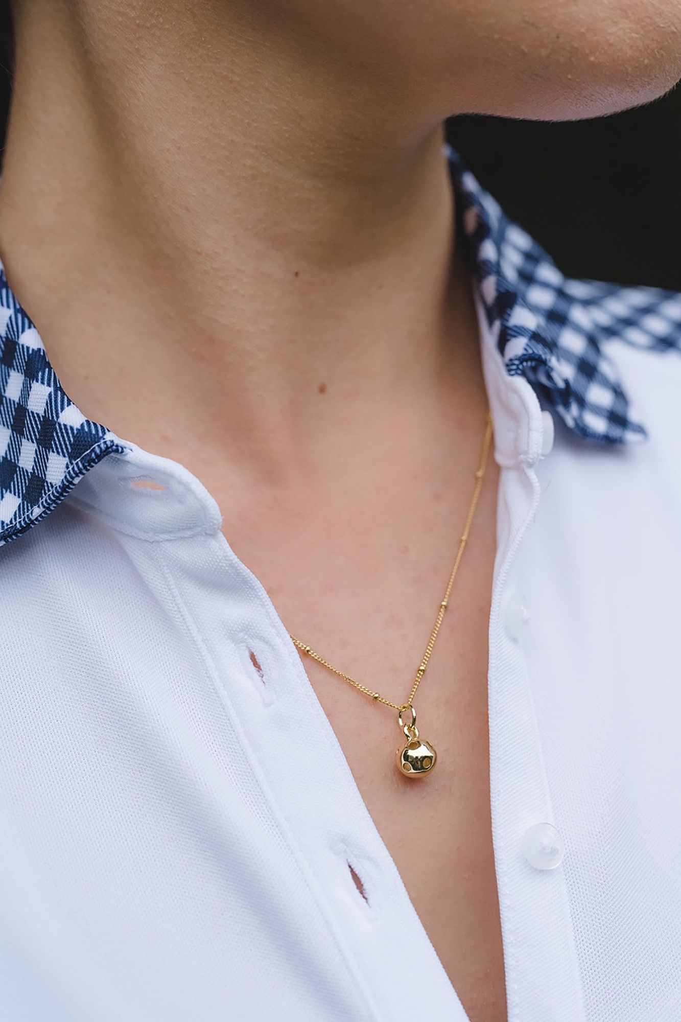 Chelsea Charles Pickleball Charm Necklace and Earrings Gift Set product image