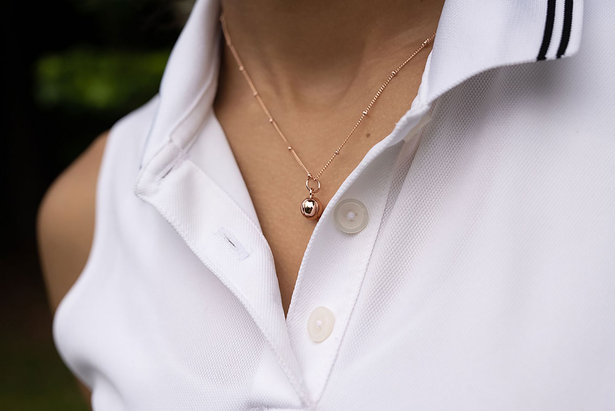 Chelsea Charles Tennis Ball Charm Necklace and Earrings Gift Set product image