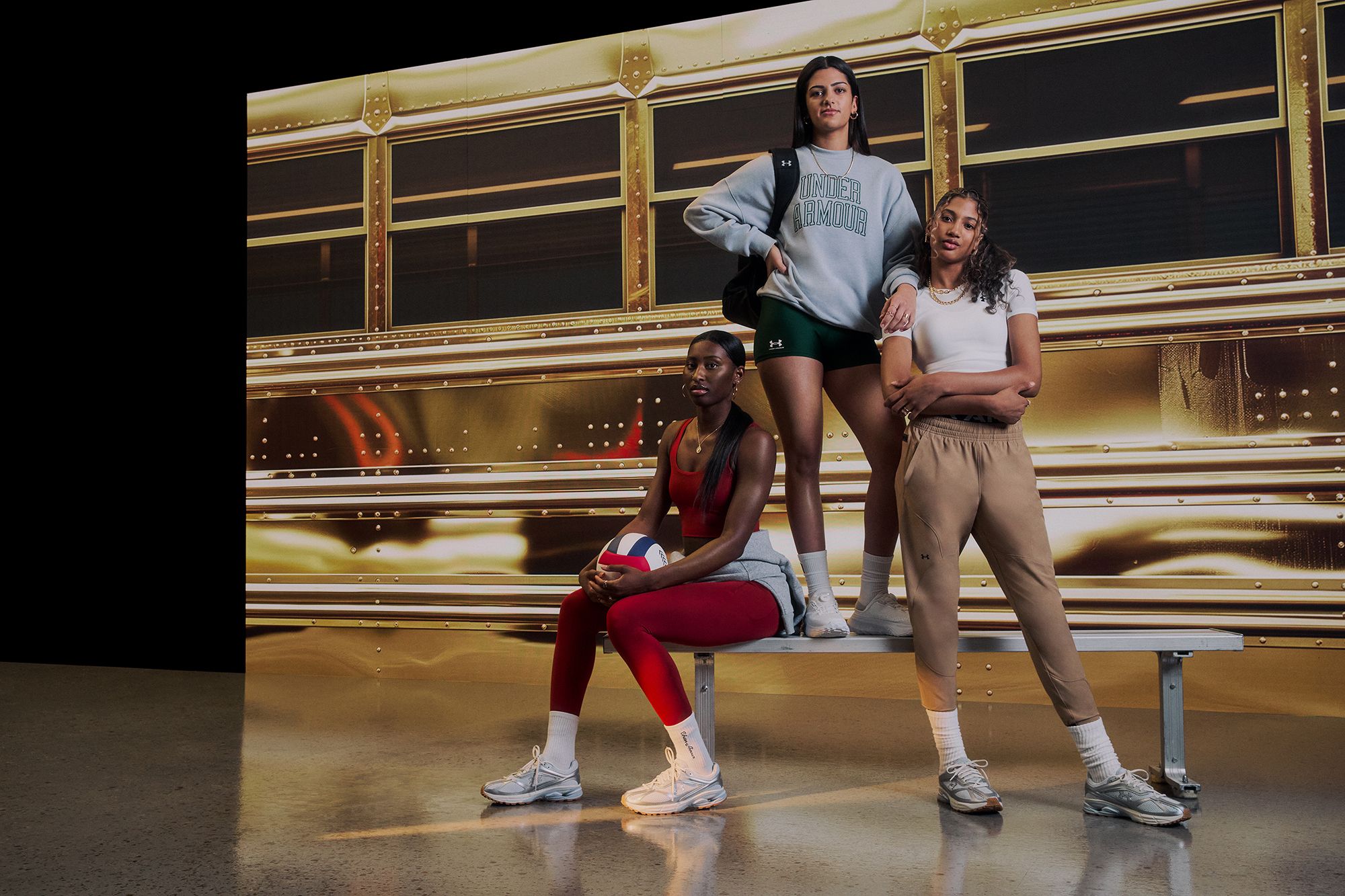 Under Armour Women's Icon Heavyweight Terry Oversized Crewneck Sweatshirt product image