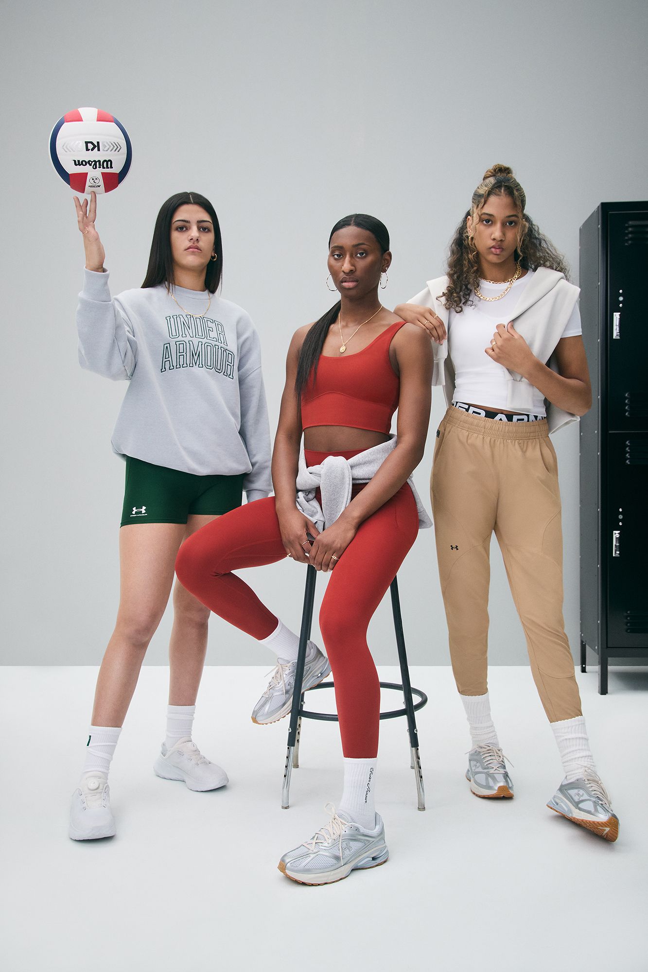 Under Armour Women's Icon Heavyweight Terry Oversized Crewneck Sweatshirt product image