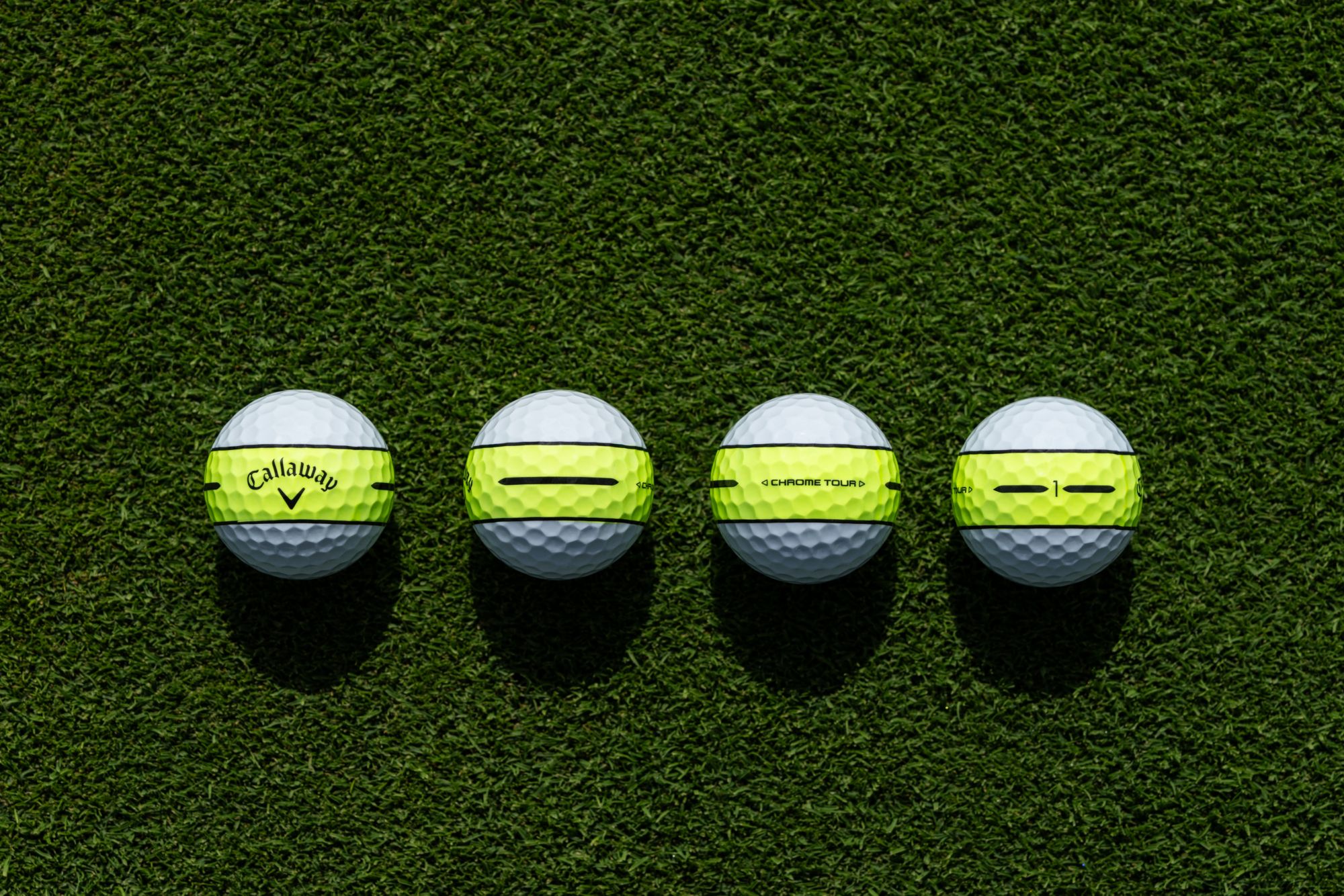Callaway 2024 Chrome Tour 360 Stripe Golf Balls product image