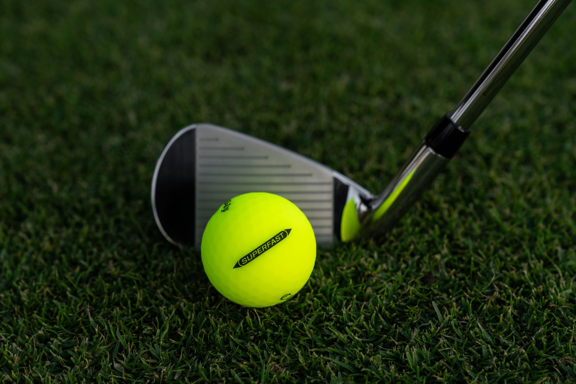 Callaway 2025 Superfast Bold Yellow Personalized Golf Balls - 15 Pack product image