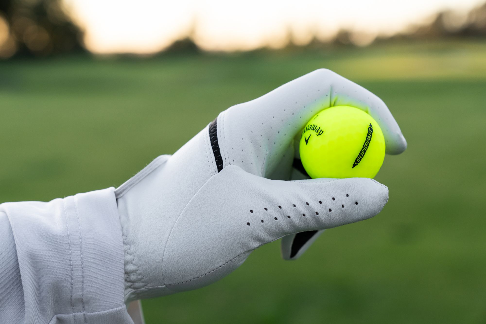 Callaway 2025 Superfast Bold Yellow Personalized Golf Balls - 15 Pack product image