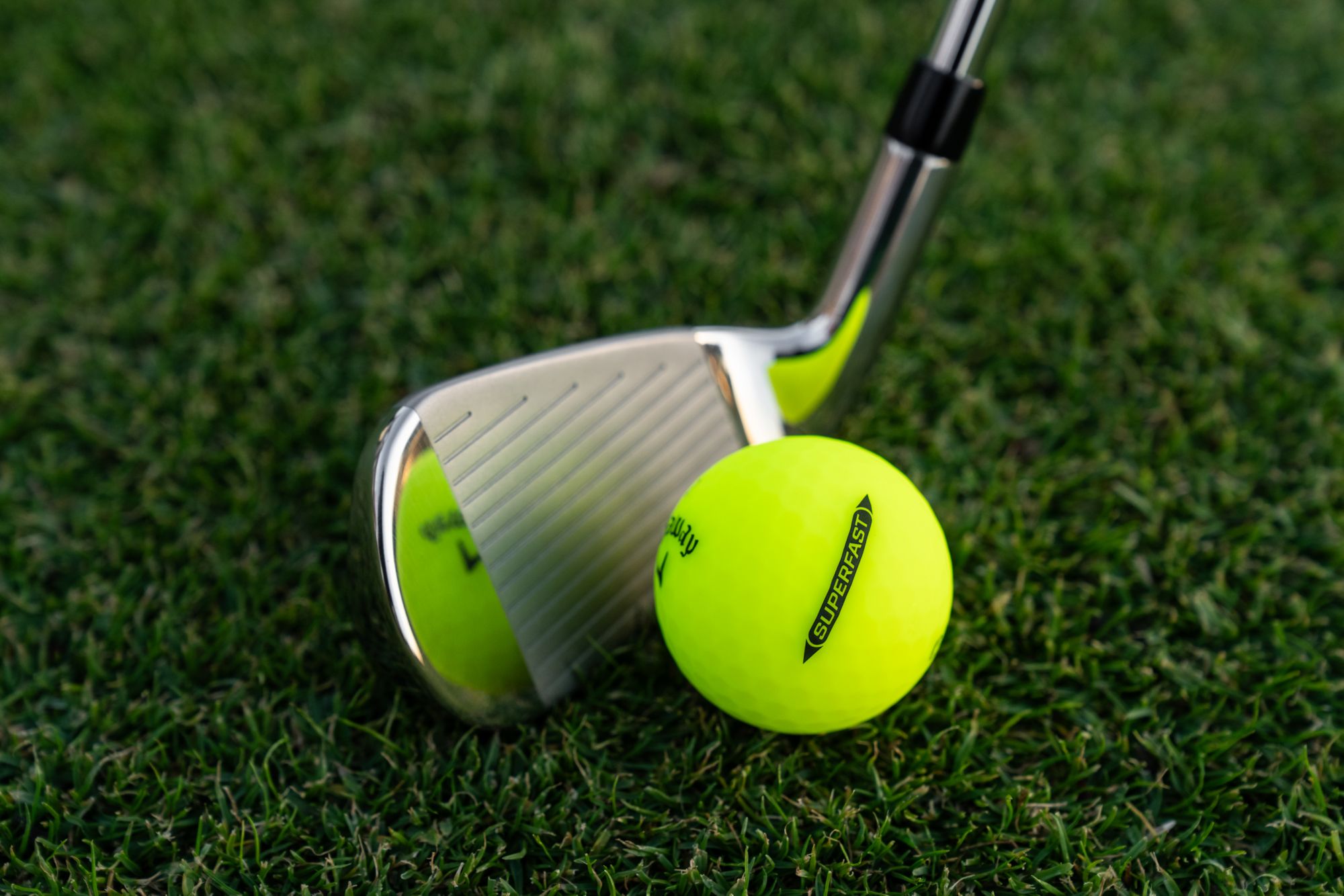 Callaway 2025 Superfast Bold Yellow Personalized Golf Balls - 15 Pack product image