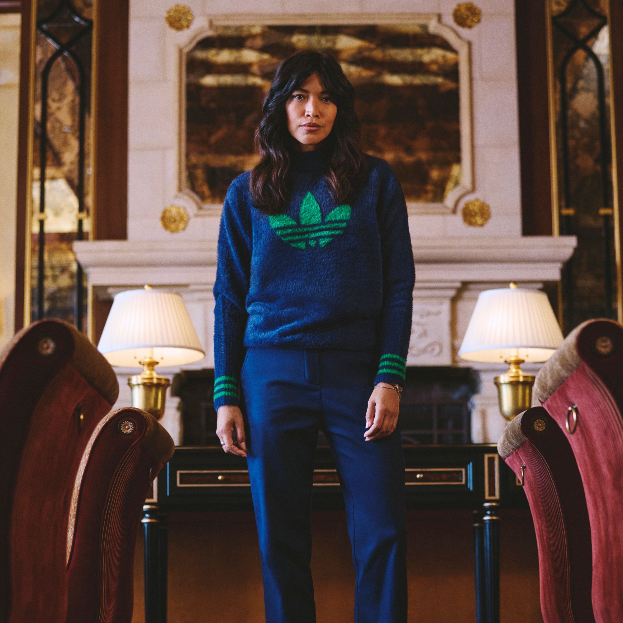adidas Originals Women's Trefoil Golf Sweater product image