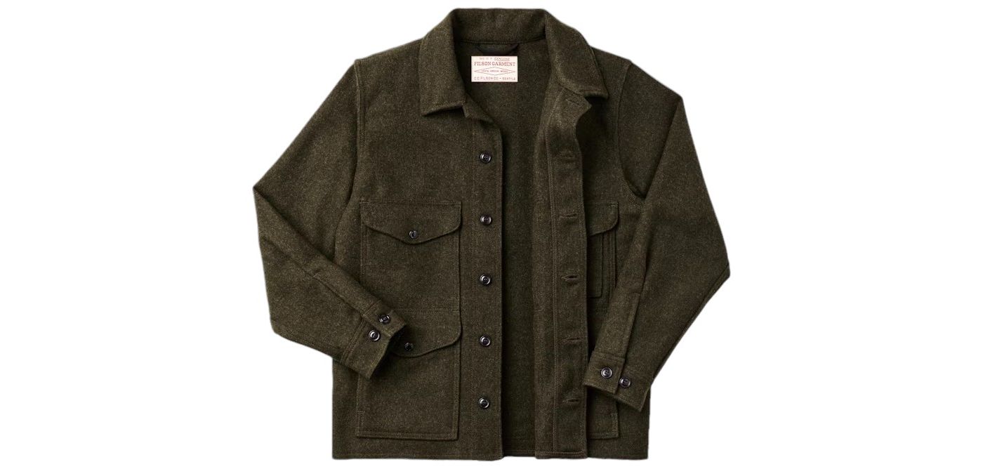 Green Wool good Cruiser Jacket