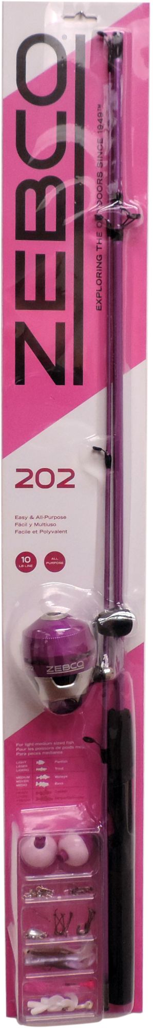 Zebco 202 Lady Spincast Combo Kit product image