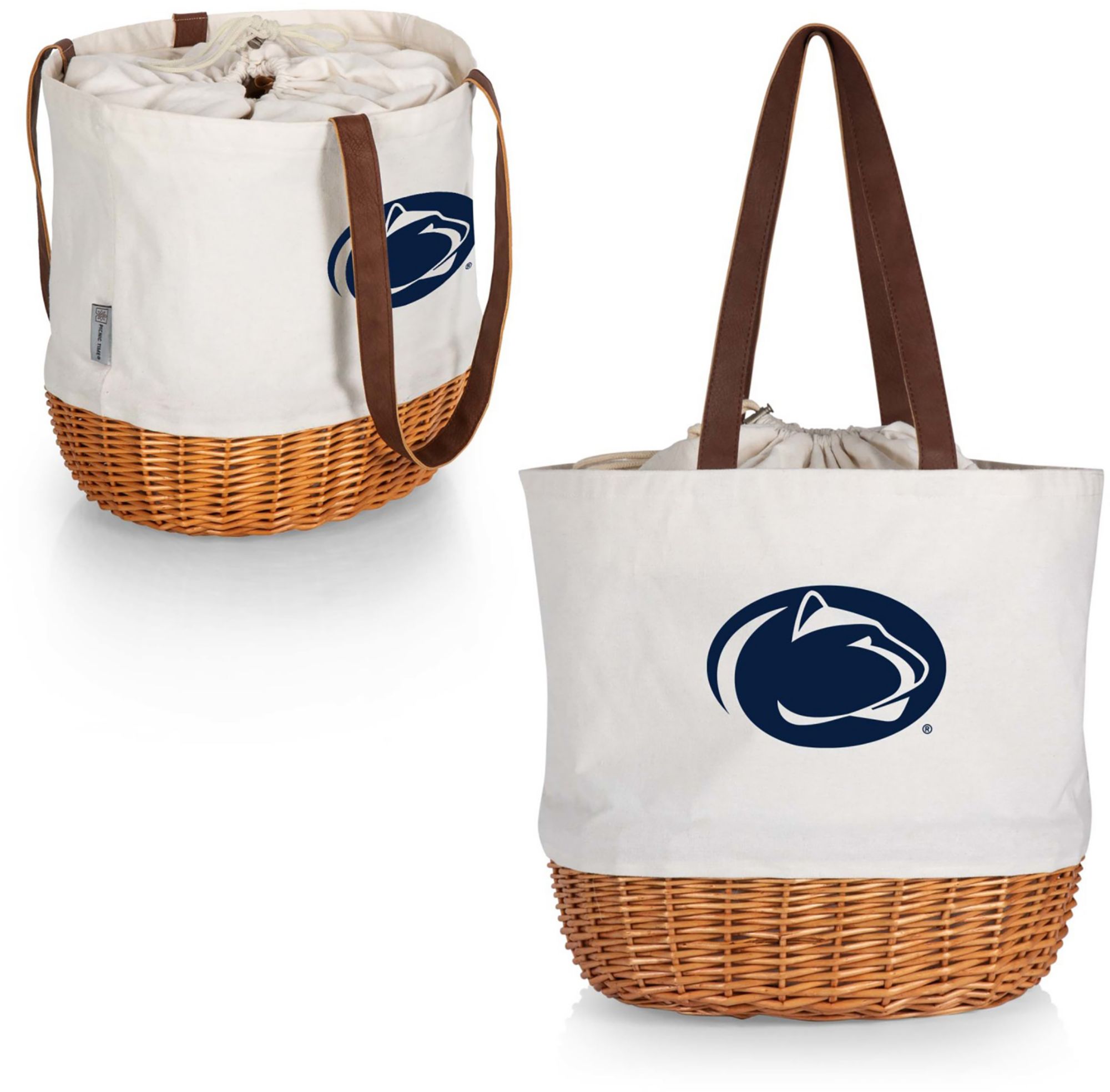 Picnic Time Penn State Nittany Lions Canvas and Willow Basket Bag product image