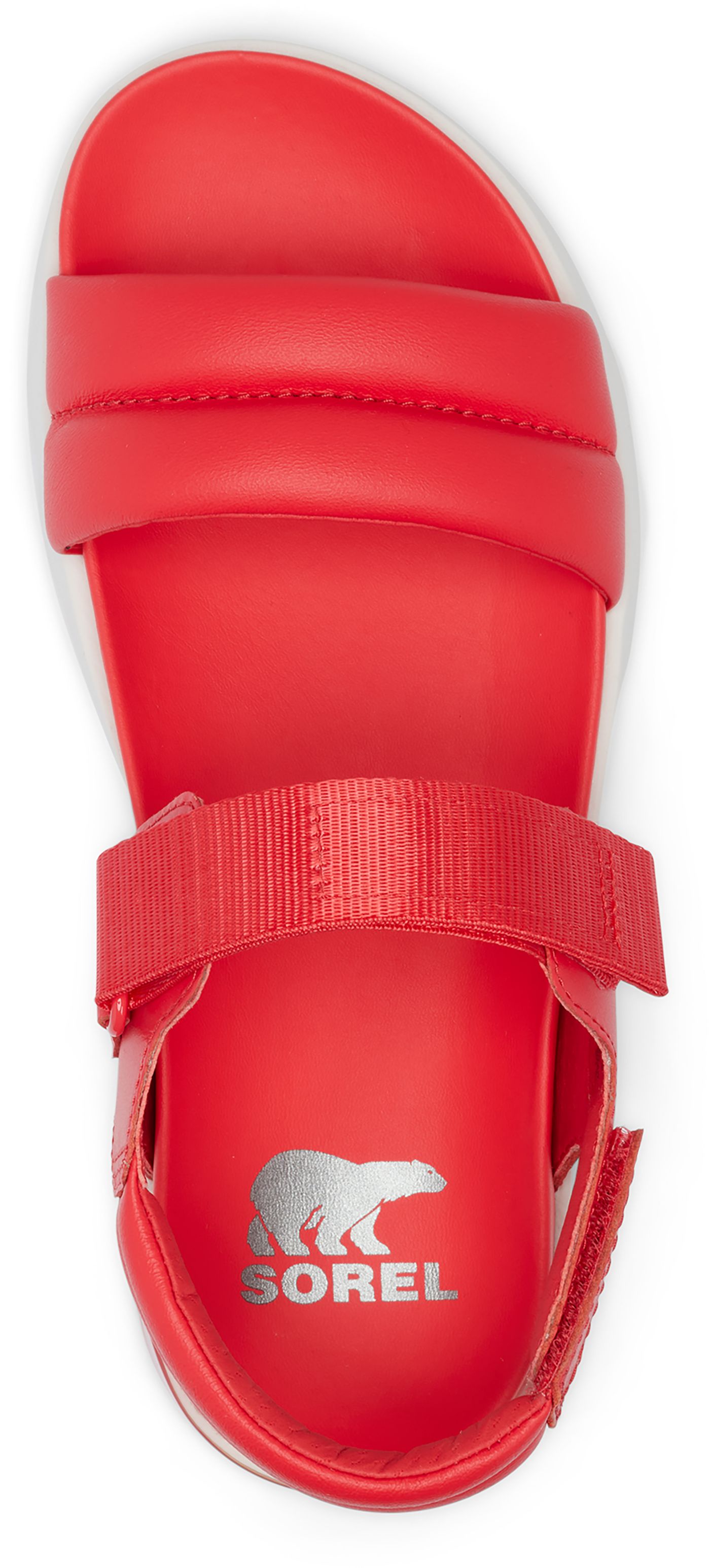 Red sorel sandals online