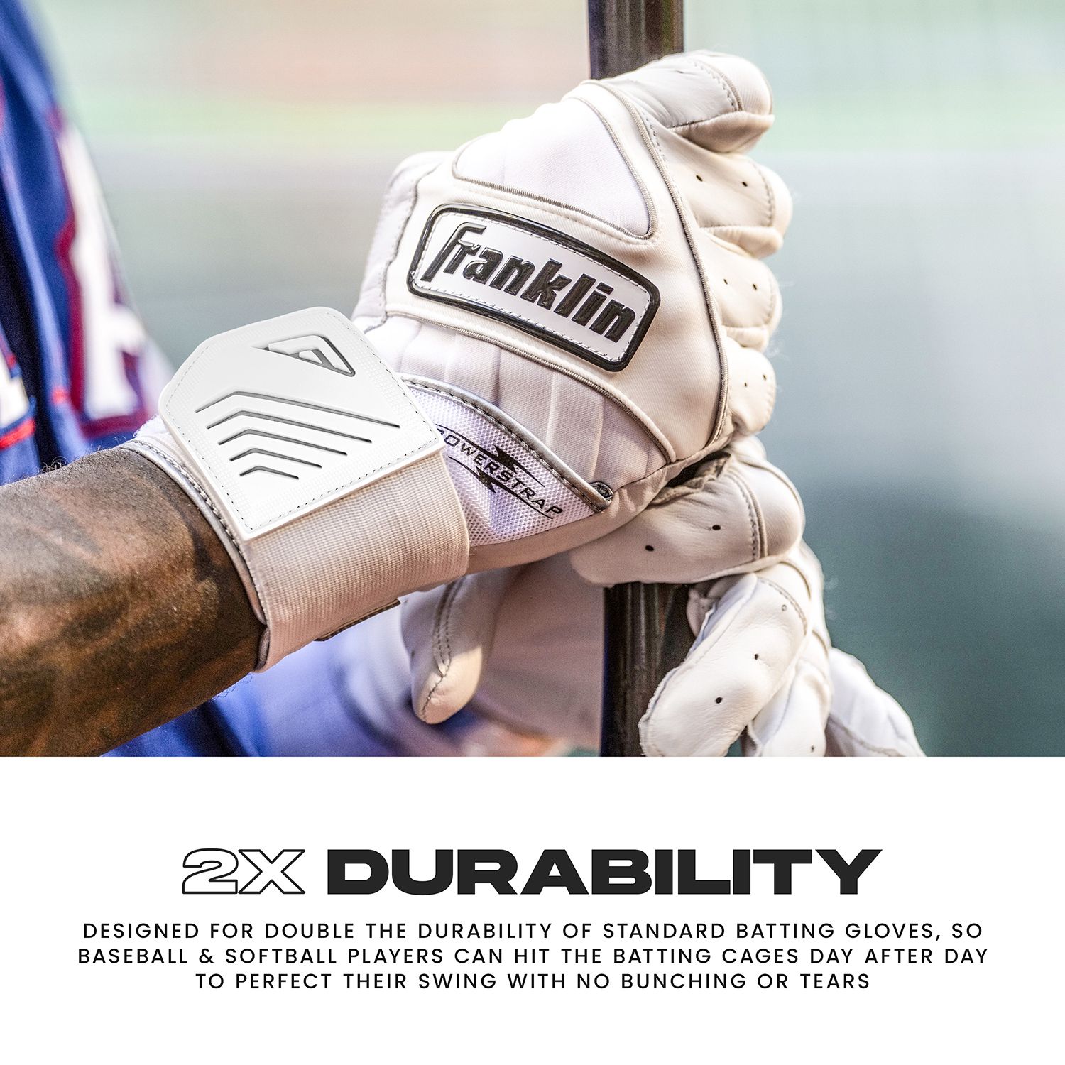 Franklin Youth Powerstrap Infinite Batting Gloves product image
