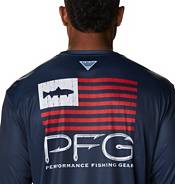Columbia Men's PFG Terminal Tackle PFG Fish Star Long Sleeve Shirt product image