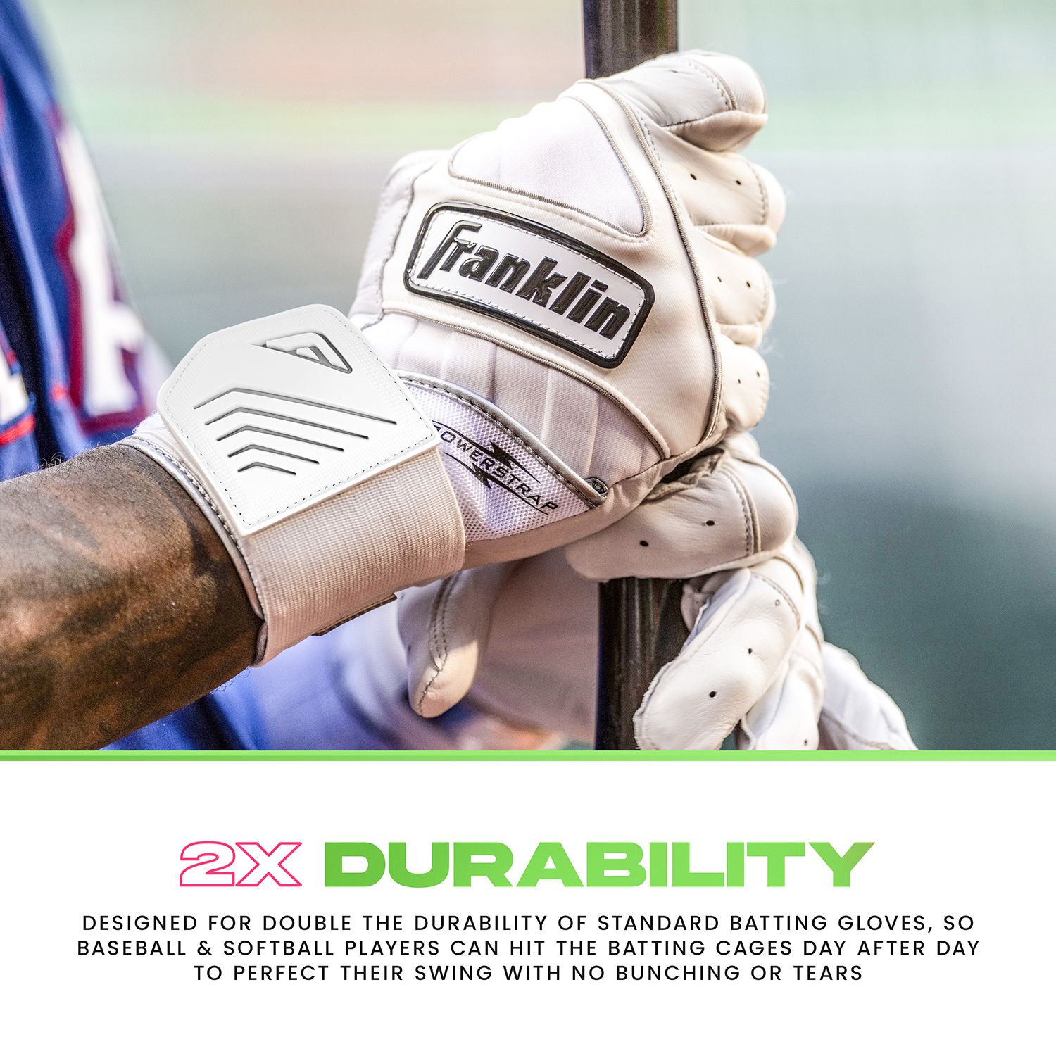 Franklin Youth Powerstrap Infinite Batting Gloves product image