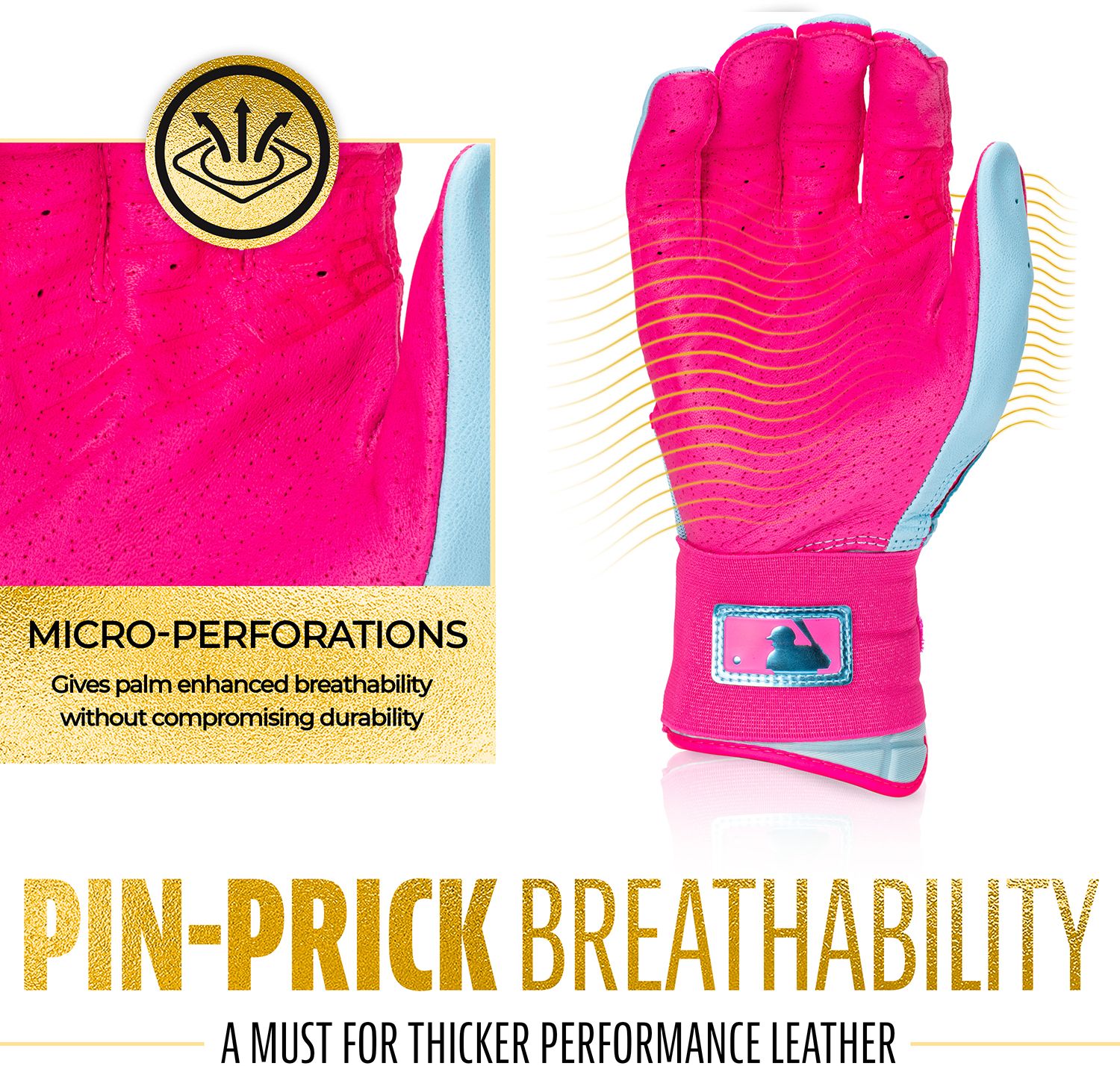 Franklin Youth Powerstrap Infinite Batting Gloves product image