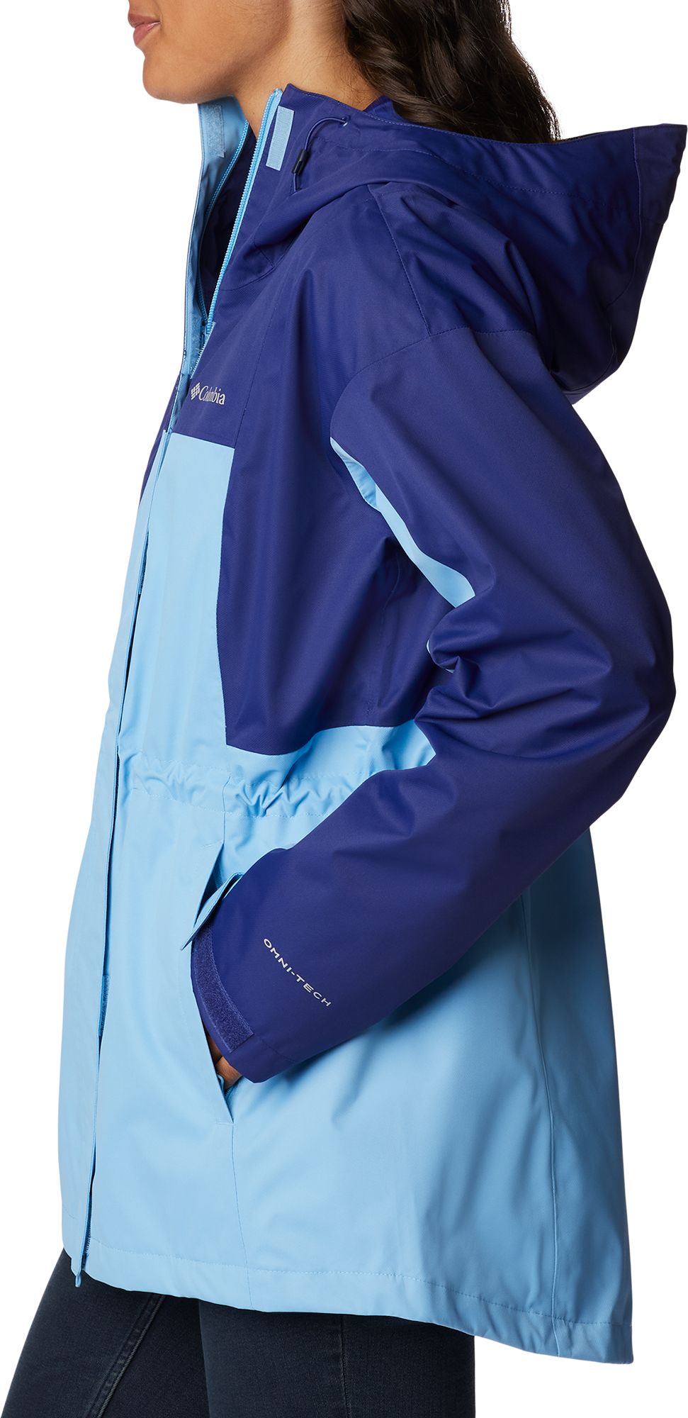 Veste Imperméable Columbia Hikebound Pour Femme - Coupe-Vent Respirante Rain Jacket