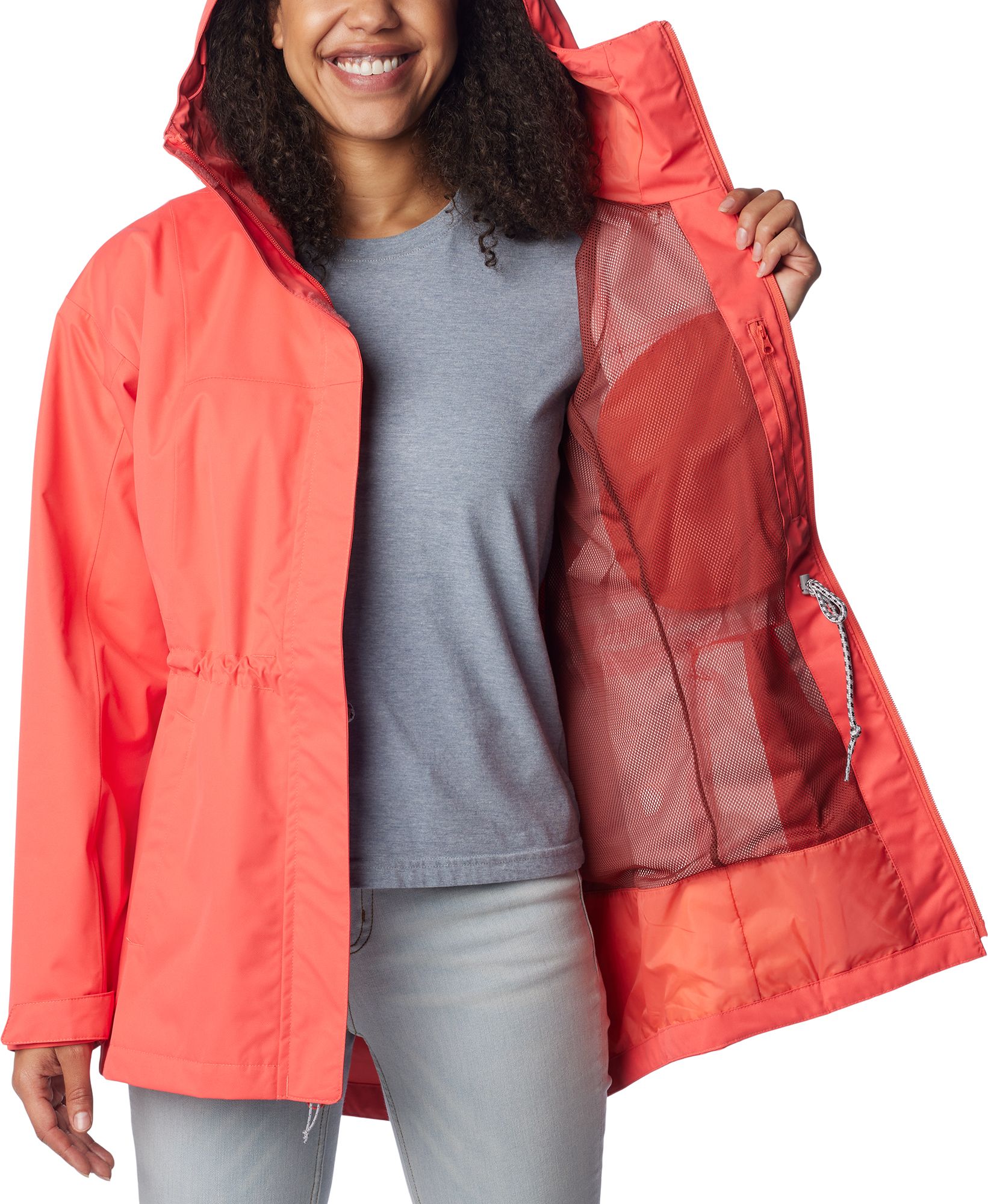 Columbia Women's Hikebound Long Rain Jacket product image