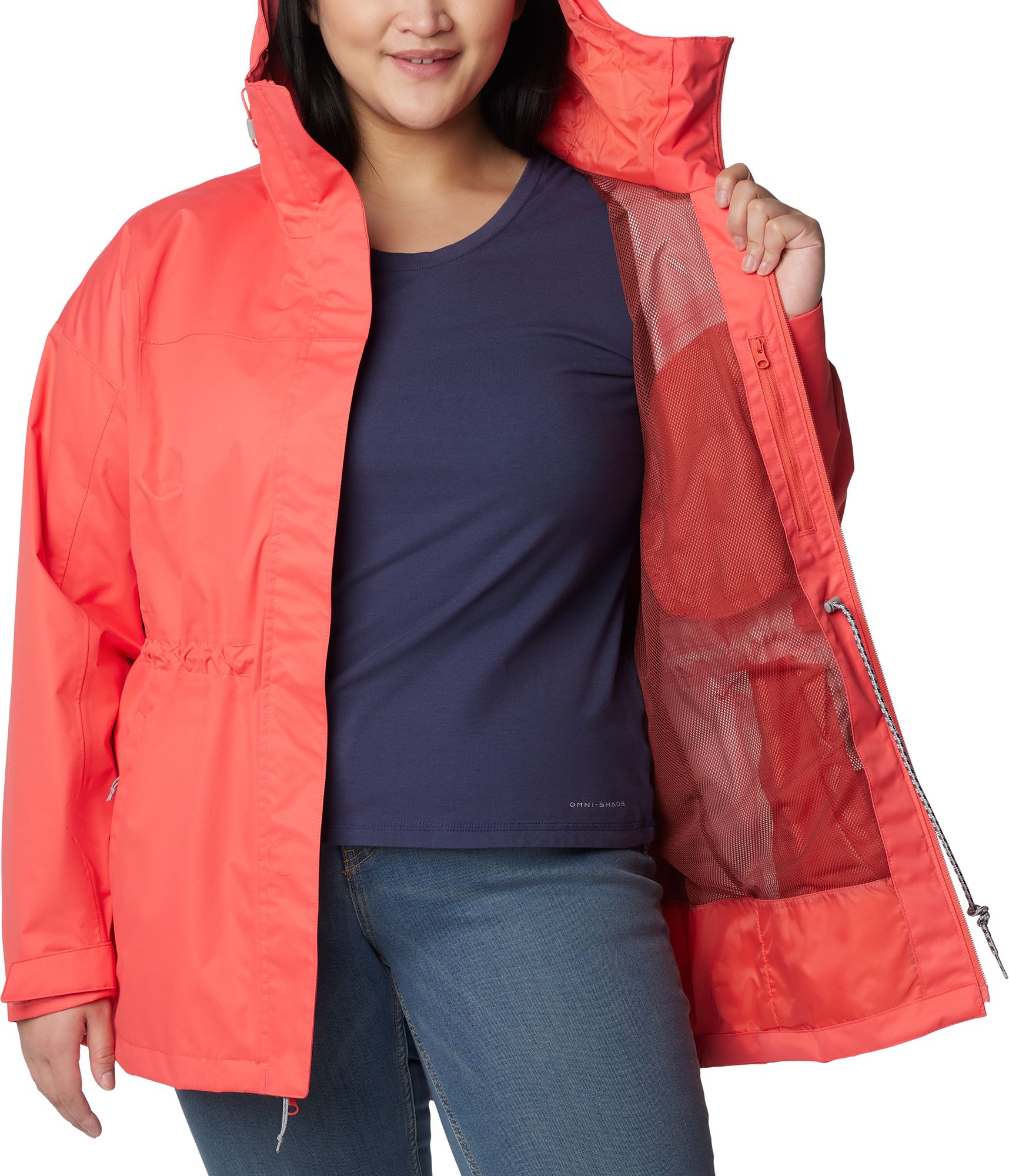 Columbia Women's Hikebound Long Rain Jacket product image