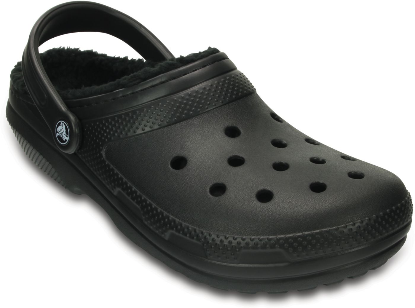 Maroon fuzzy crocs deals