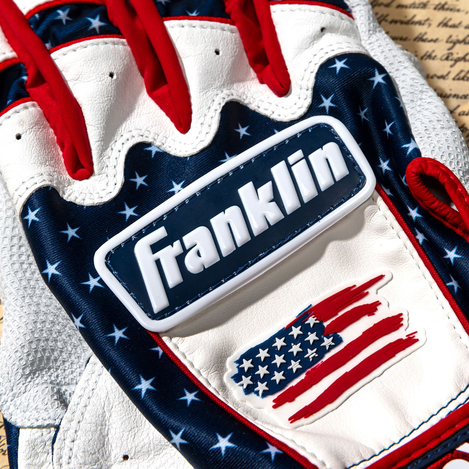 Franklin Adult CFX 4th of July Limited Edition Batting Gloves product image