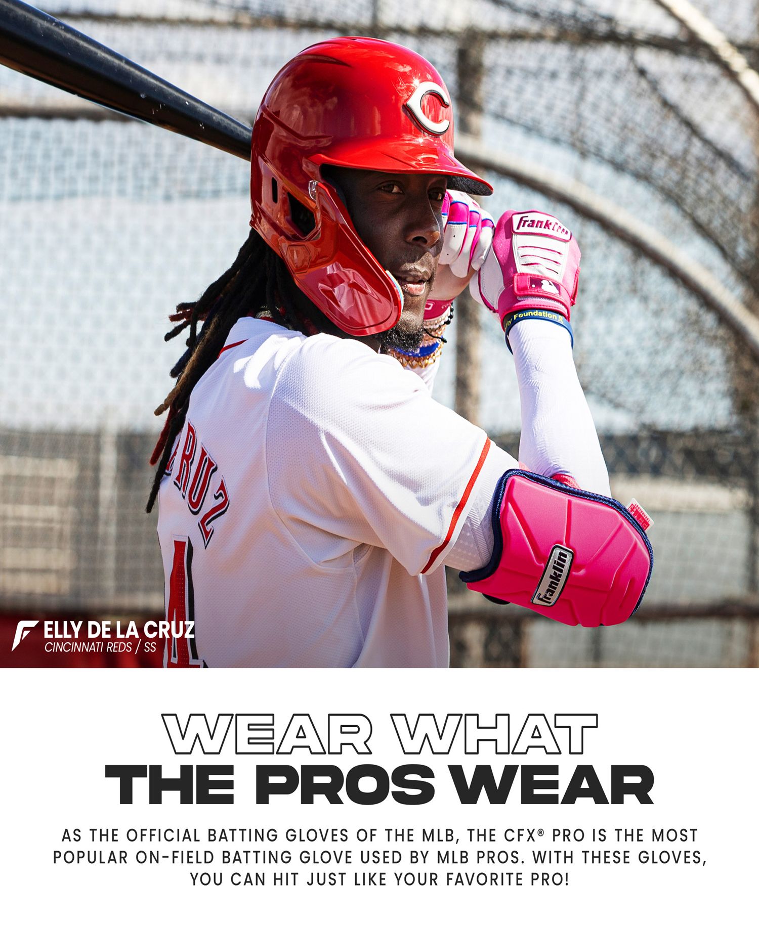 Franklin Adult CFX Pro MLB All-Star Game Batting Gloves product image