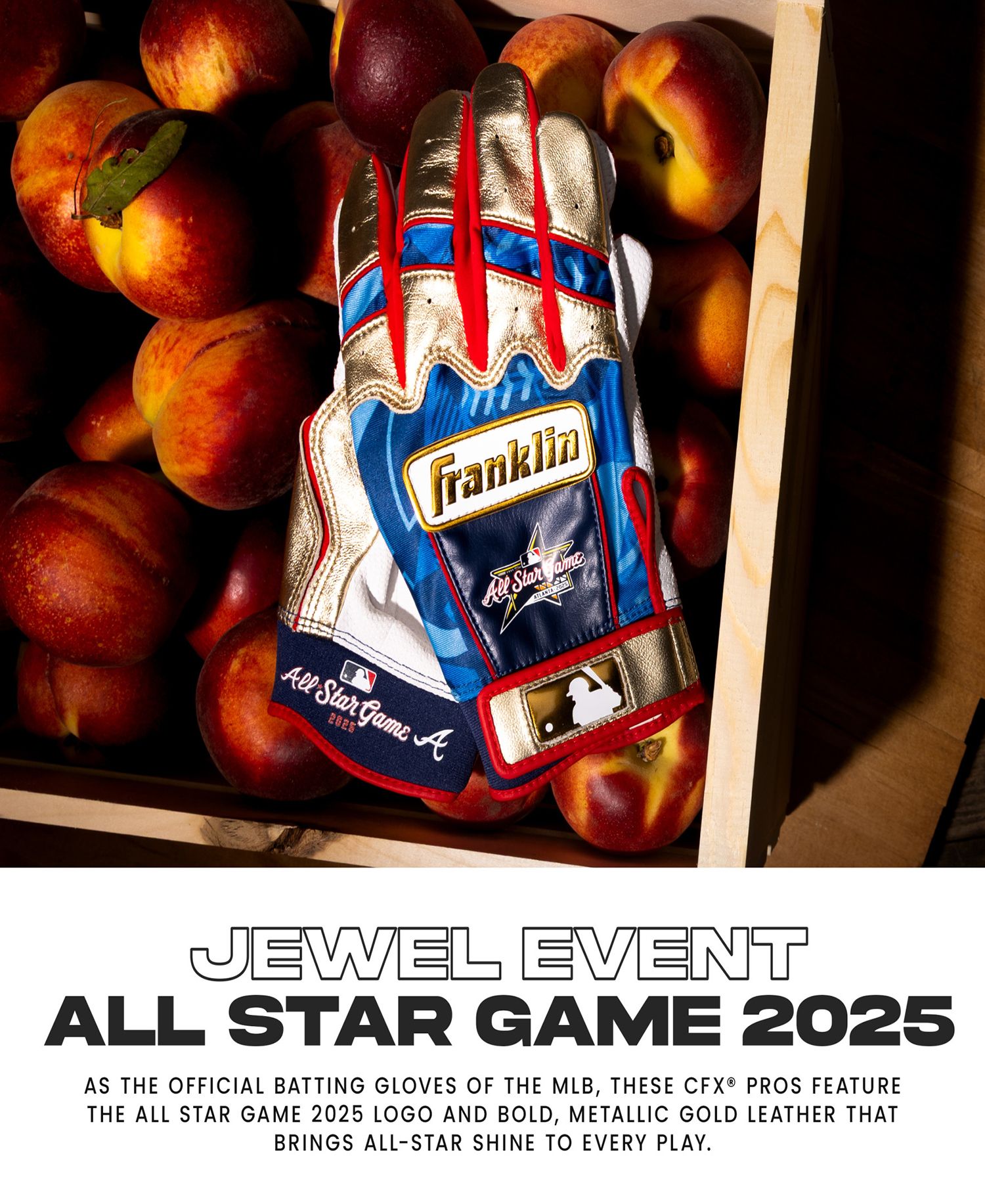 Franklin Adult CFX Pro MLB All-Star Game Batting Gloves product image