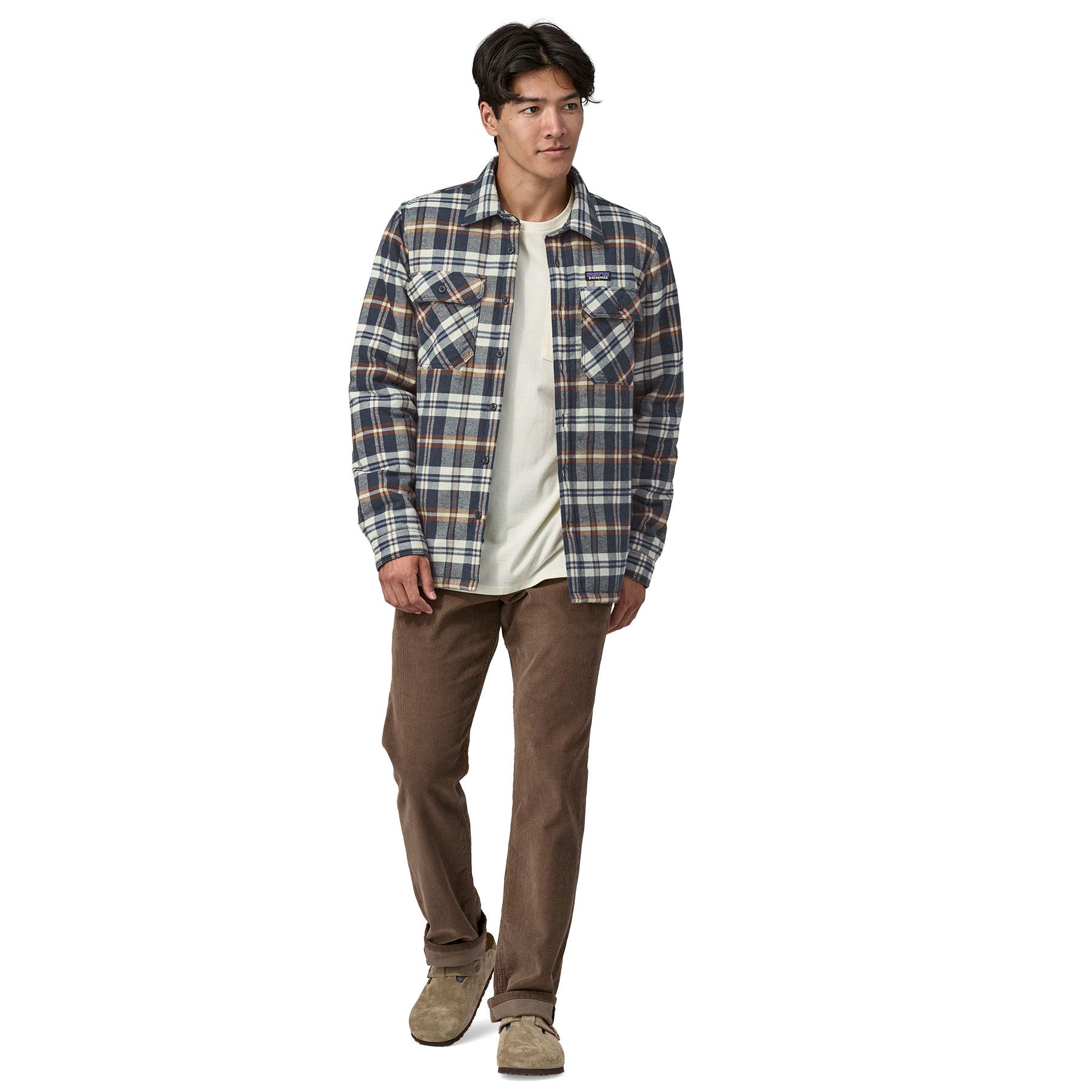 Patagonia Men's Insulated Organic Cotton Mid-Weight Fjord Flannel Shirt product image