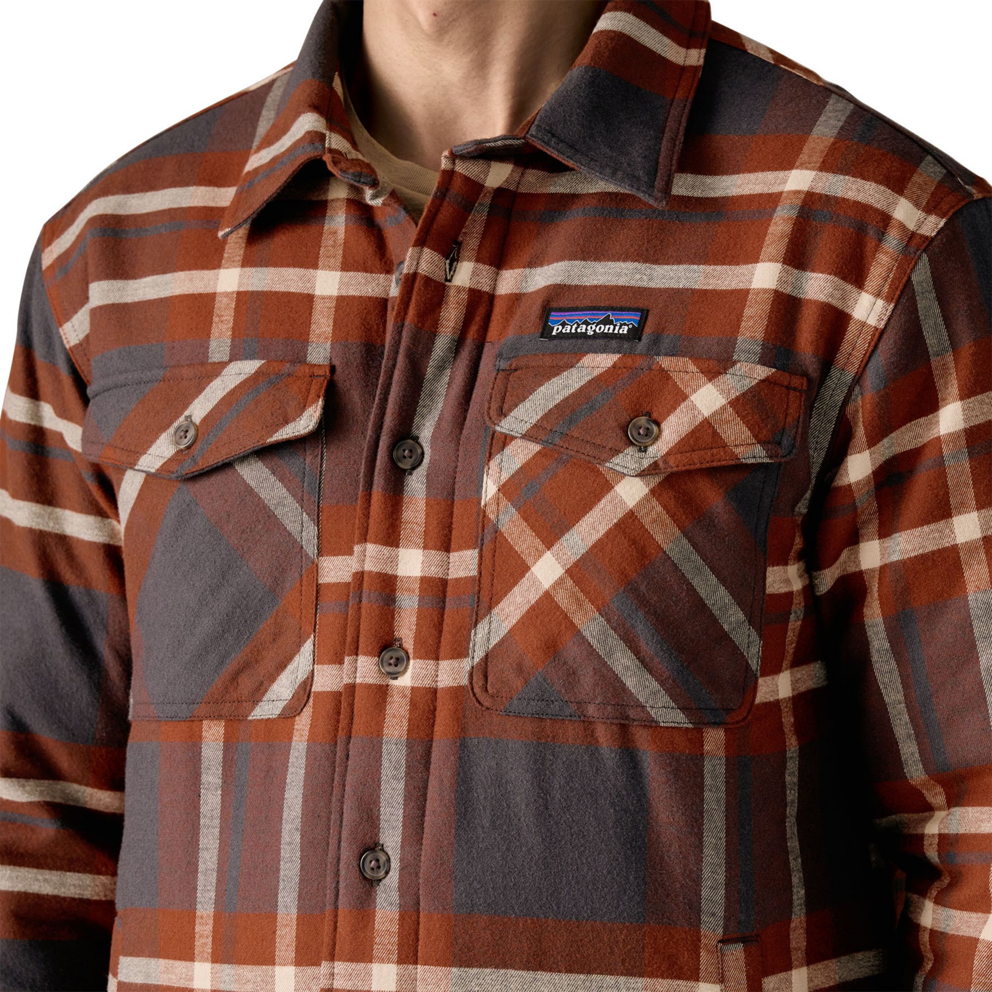 Patagonia Men's Lightweight Insulated Fjord Flannel Shirt product image