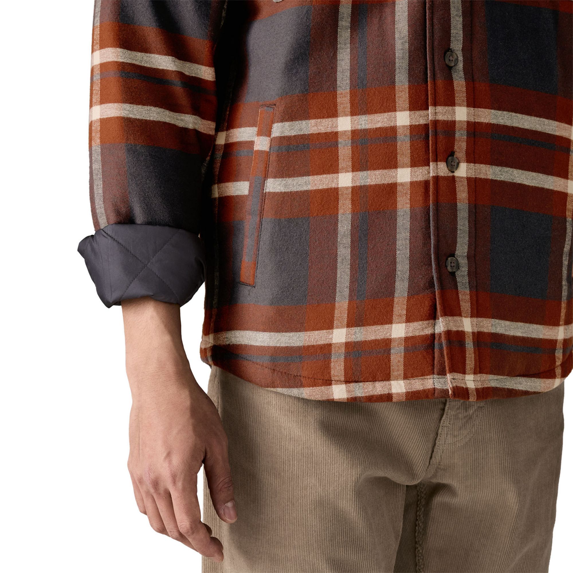 Patagonia Men's Lightweight Insulated Fjord Flannel Shirt product image