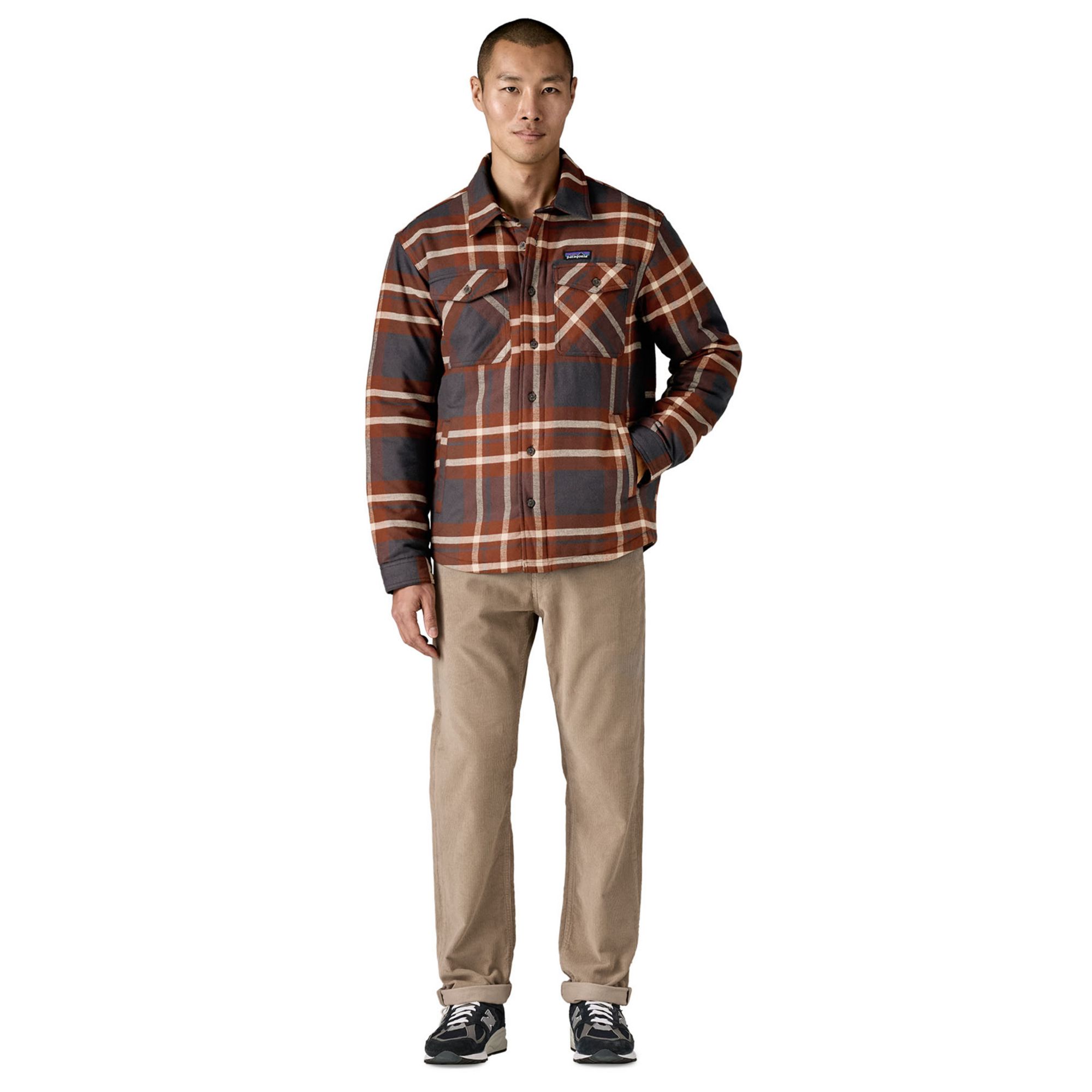 Patagonia Men's Lightweight Insulated Fjord Flannel Shirt product image