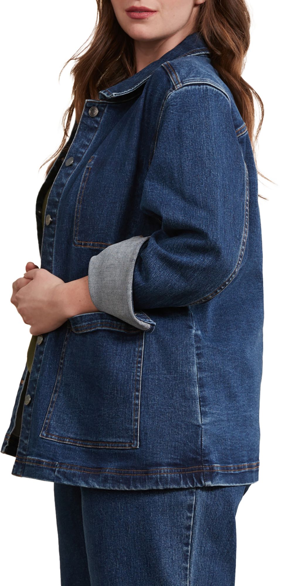 United By Blue Women's Organic Denim Painter Jacket product image