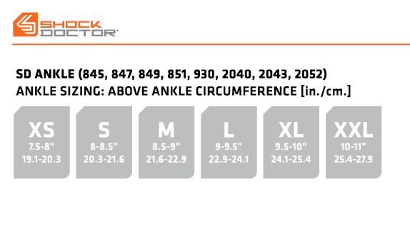 Shock Doctor Compression Knit Ankle Sleeve product image