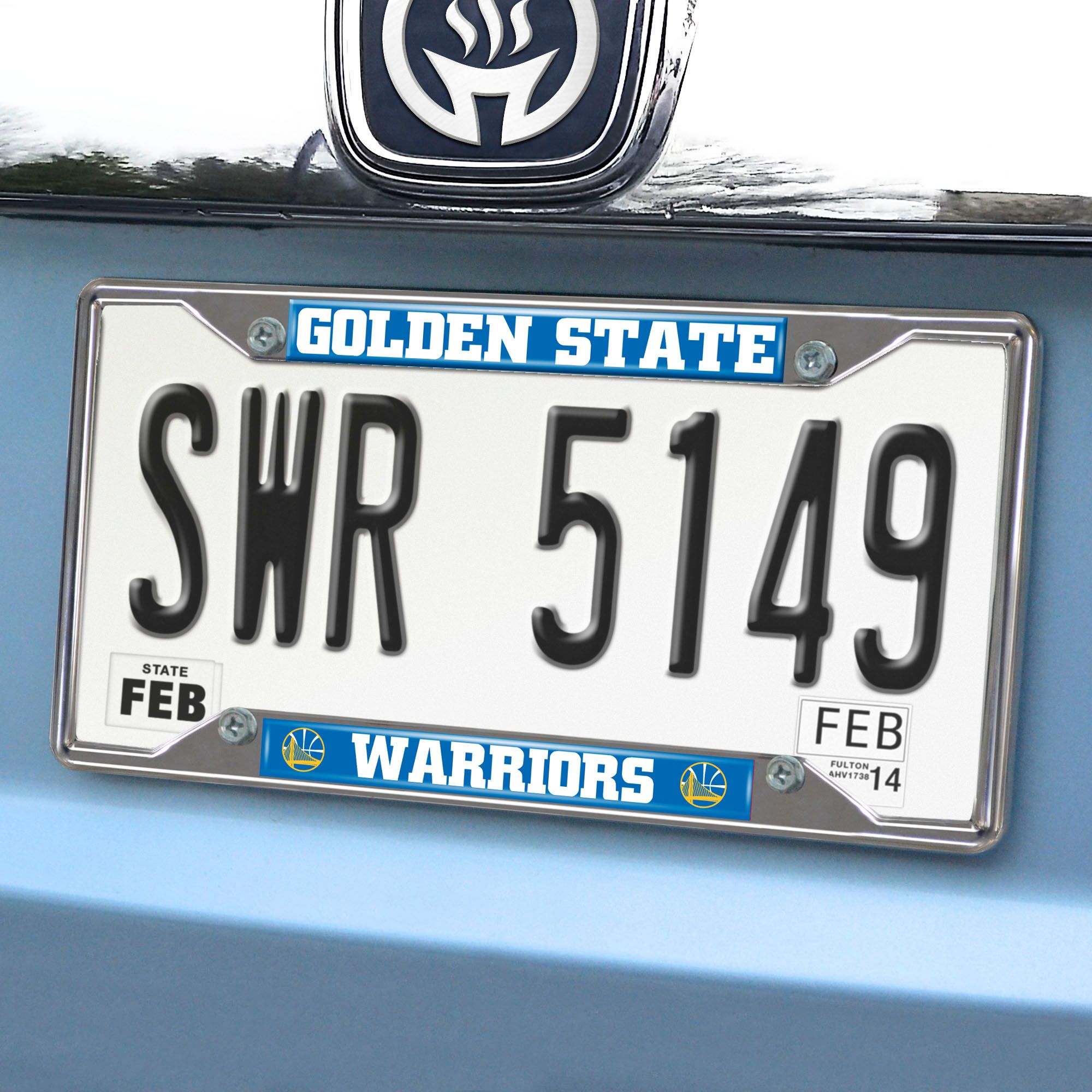 FANMATS Golden State Warriors License Plate Frame product image