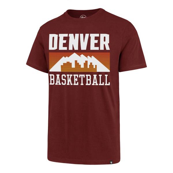 ‘47 Men's 2020-21 City Edition Denver Nuggets Red Rival T-Shirt