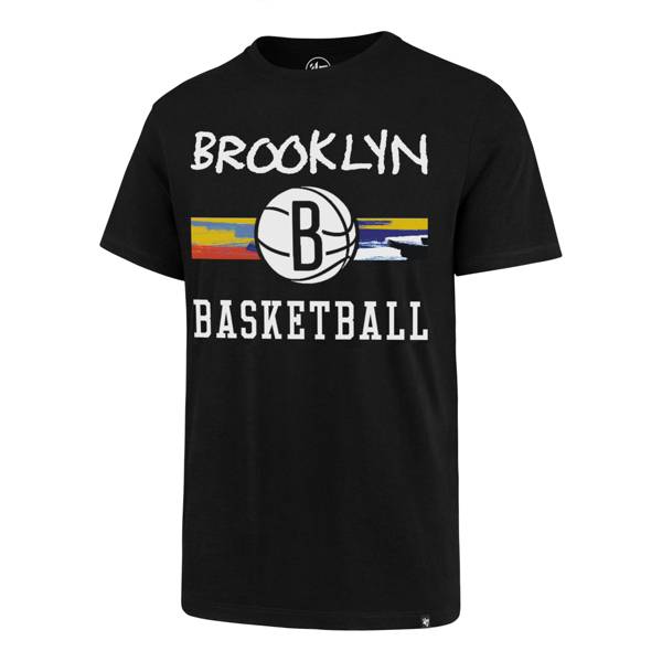 ‘47 Men's 2020-21 City Edition Brooklyn Nets Black Rival T-Shirt product image