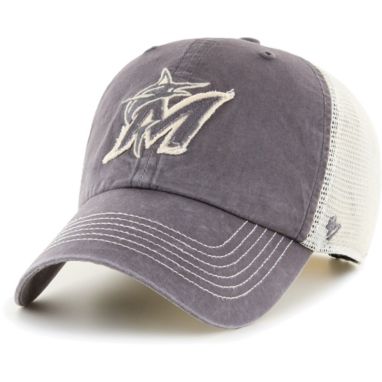 sorry, ‘47 Men's Miami Marlins Gray Hudson Mesh Clean Up Adjustable Hat is currently out of stock