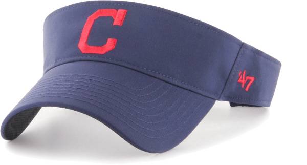 ‘47 Men's Cleveland Indians Navy Eliot Adjustable Visor