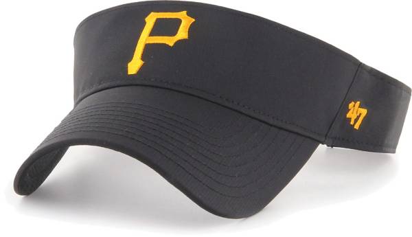 ‘47 Men's Pittsburgh Pirates Black Eliot Adjustable Visor