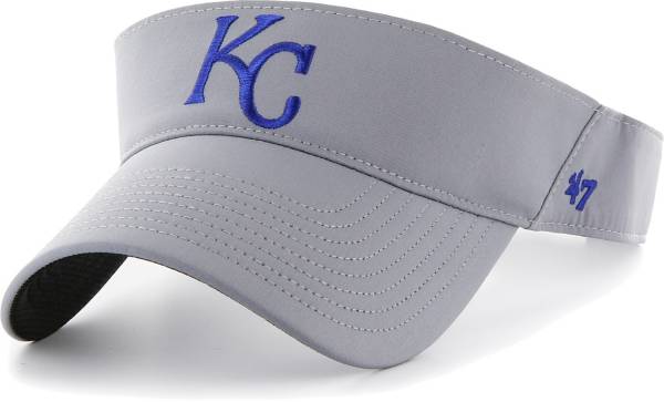 ‘47 Men's Kansas City Royals Gray Eliot Adjustable Visor