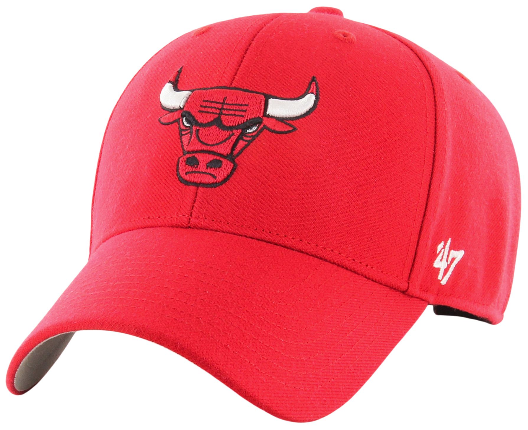 '47 Men's Chicago Bulls Red MVP Adjustable Hat product image
